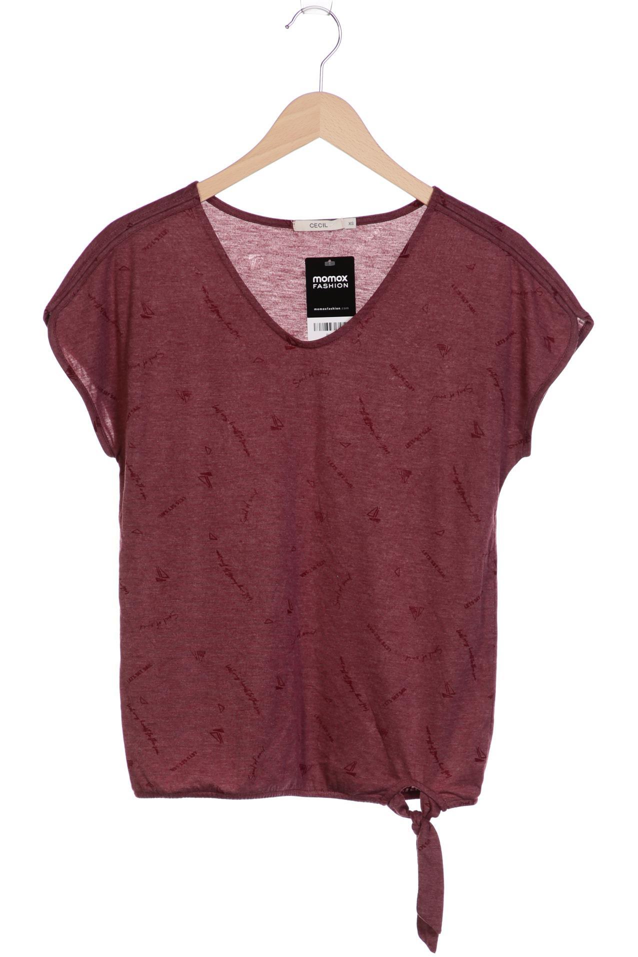 

CECIL Damen T-Shirt, bordeaux