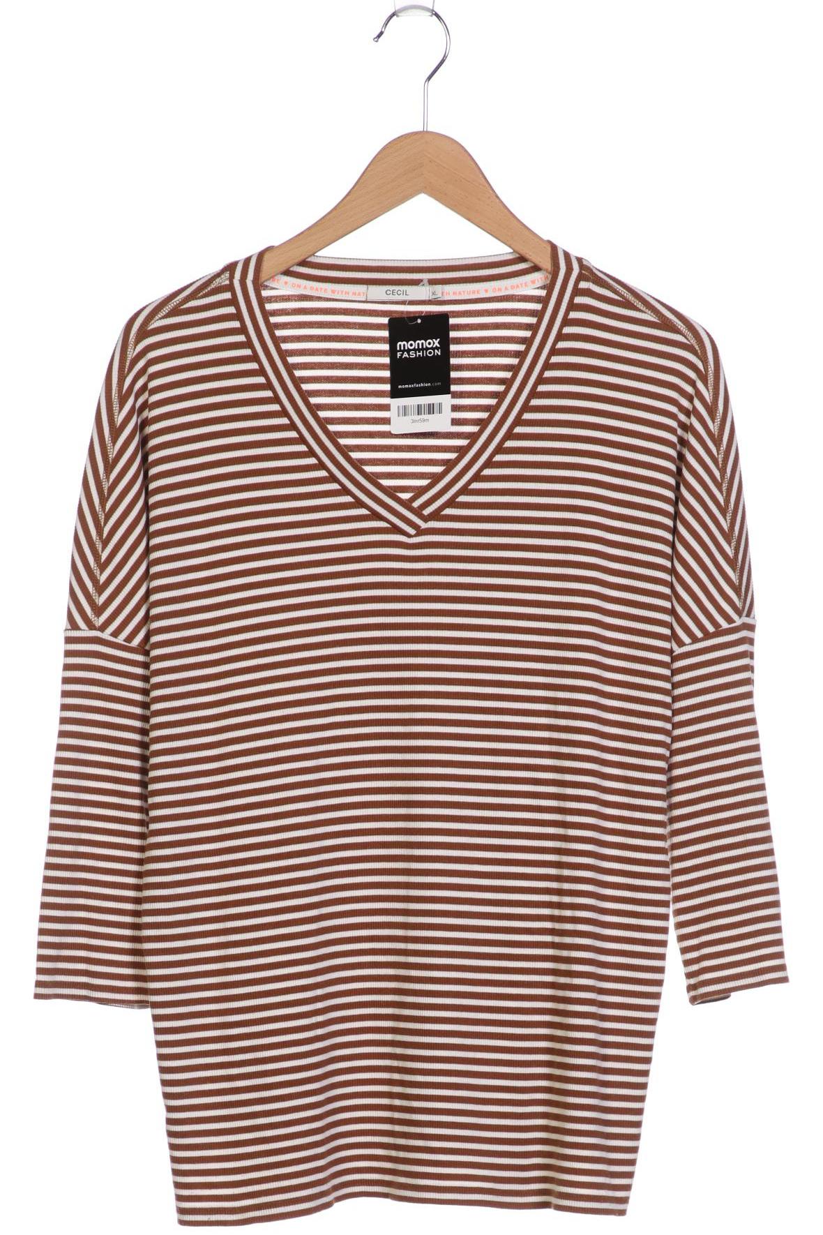 

CECIL Damen T-Shirt, braun
