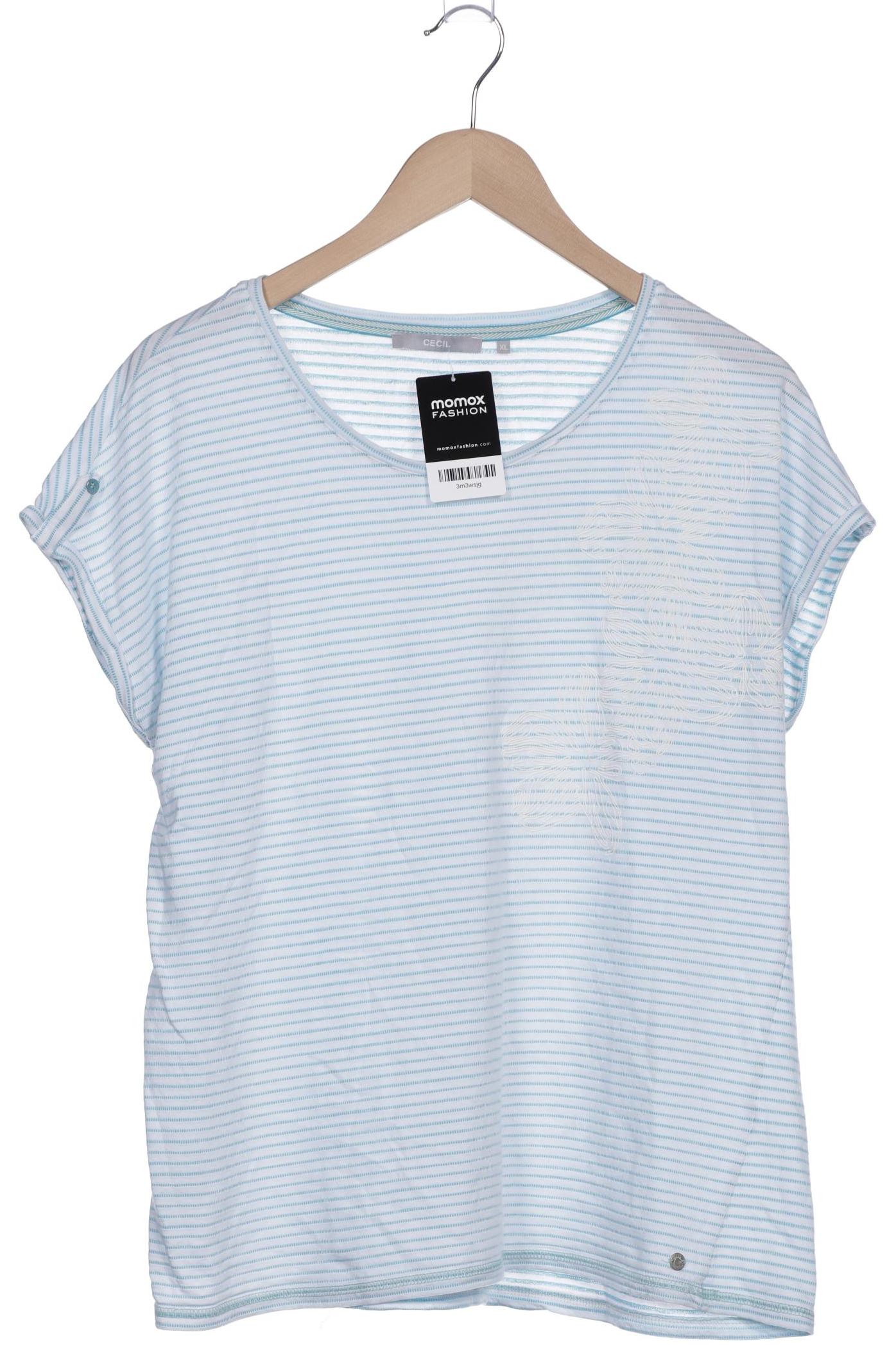 

CECIL Damen T-Shirt, hellblau