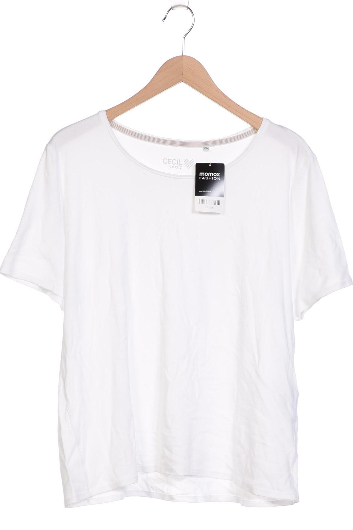 

Cecil Damen T-Shirt, weiß, Gr. 46