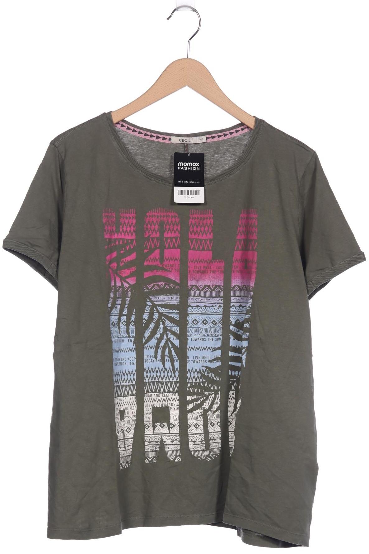 

Cecil Damen T-Shirt, grün, Gr. 44