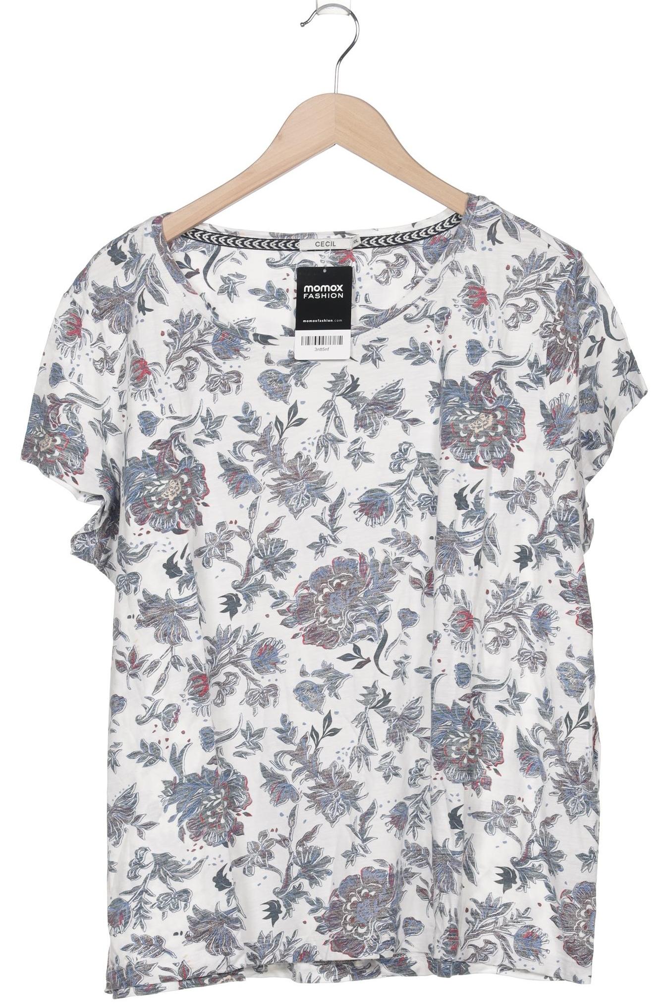 

Cecil Damen T-Shirt, weiß, Gr. 46