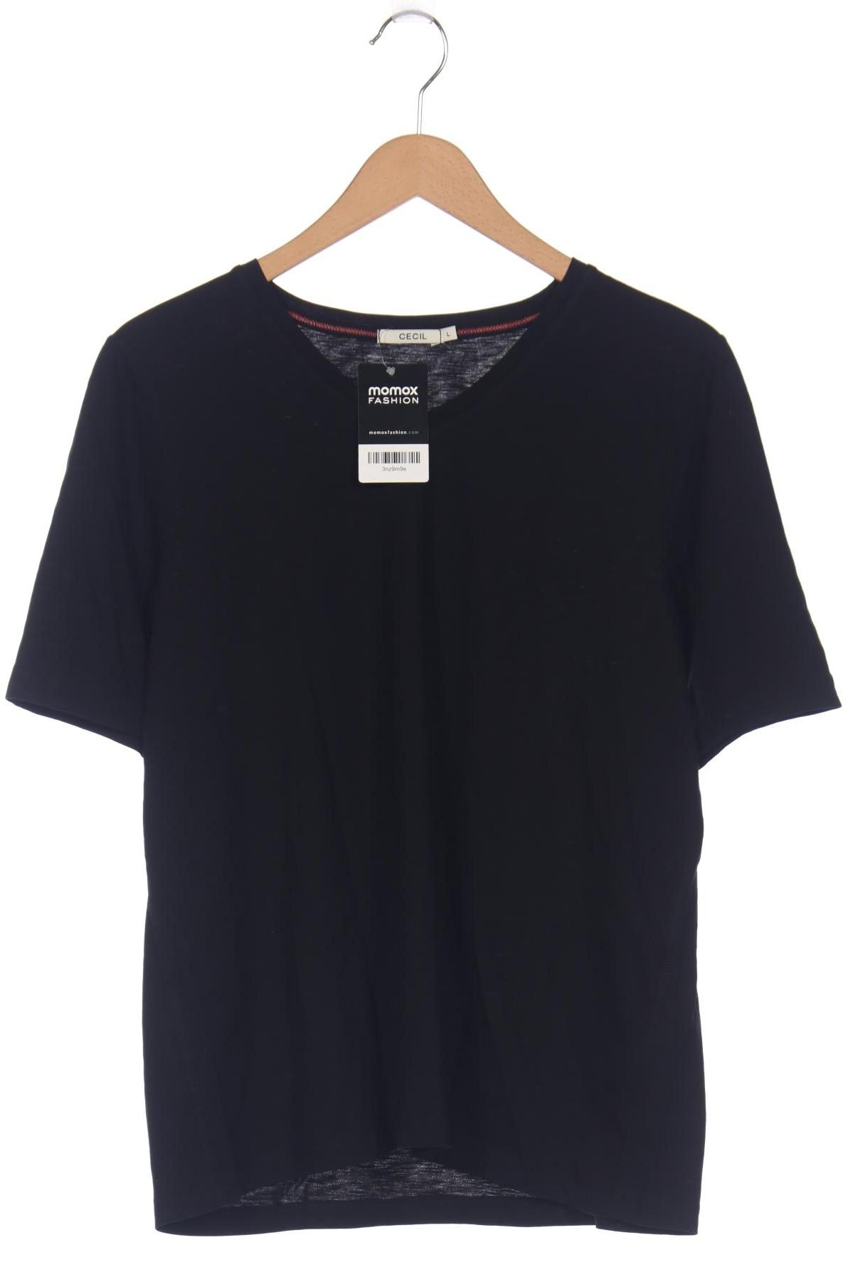 

Cecil Damen T-Shirt, schwarz, Gr. 42