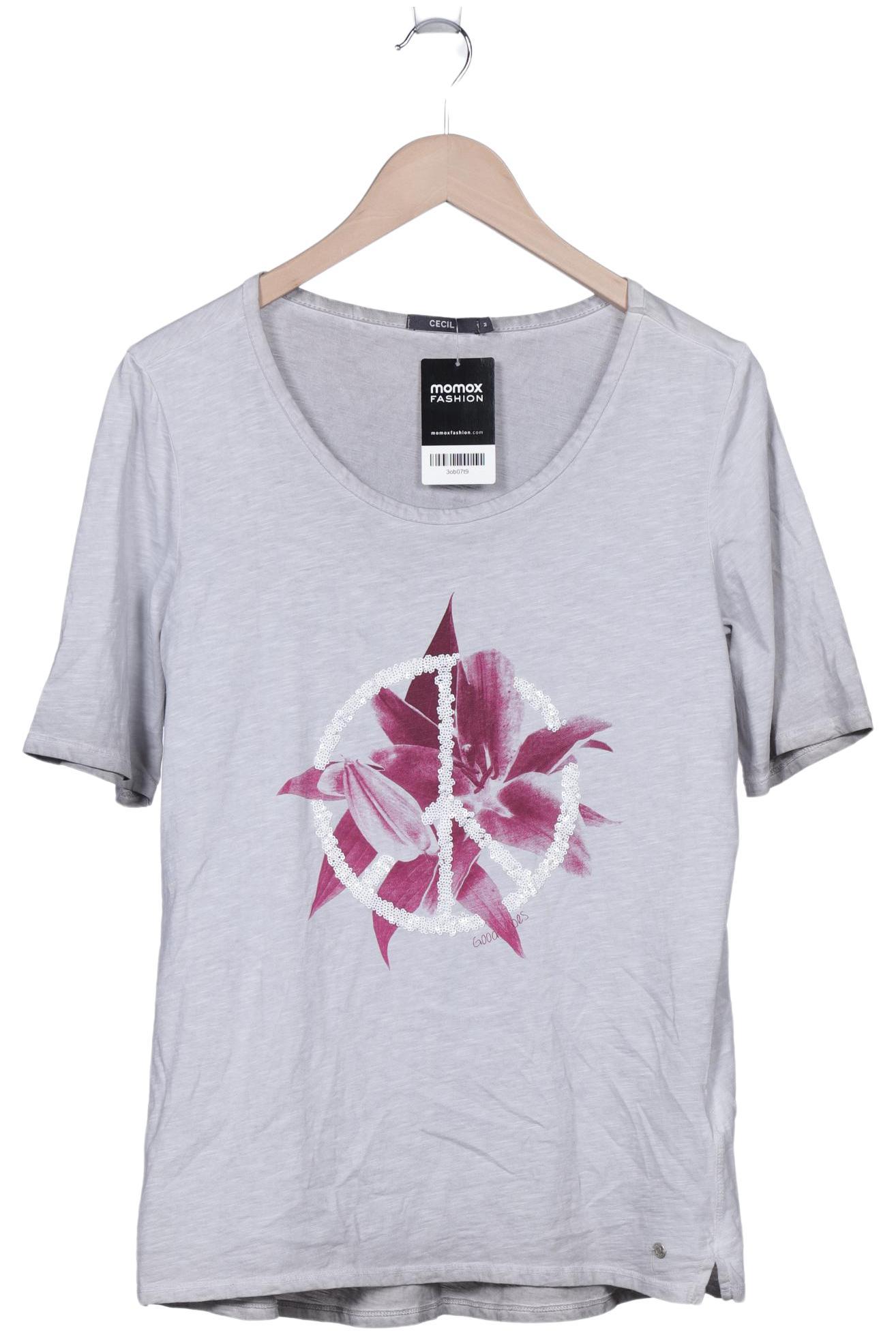 

Cecil Damen T-Shirt, grau, Gr. 38