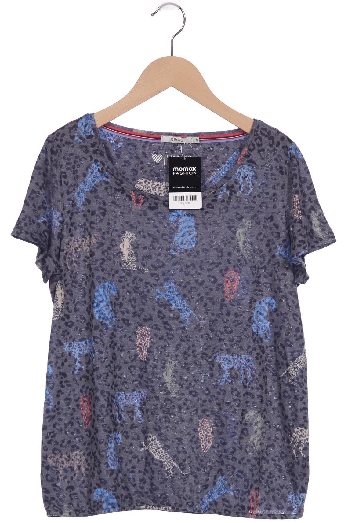 

Cecil Damen T-Shirt, grau, Gr. 36
