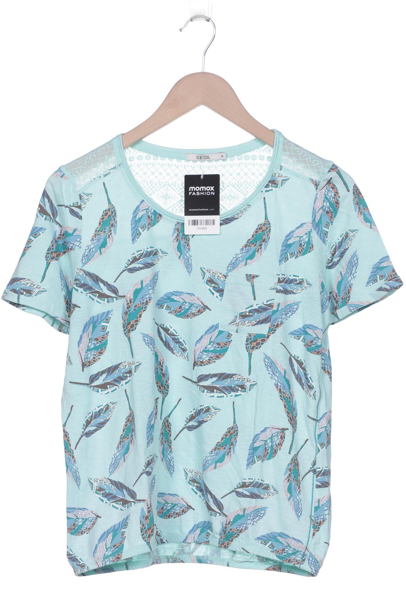 

Cecil Damen T-Shirt, türkis, Gr. 38