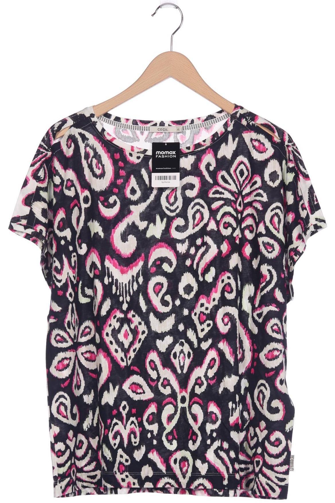 

Cecil Damen T-Shirt, schwarz, Gr. 44