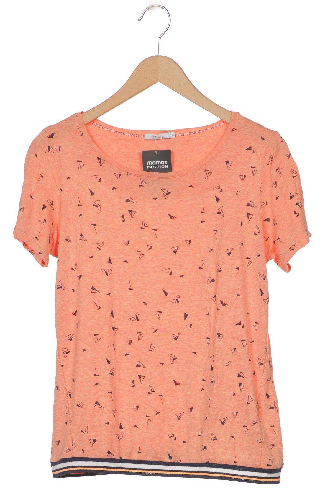 

CECIL Damen T-Shirt, orange