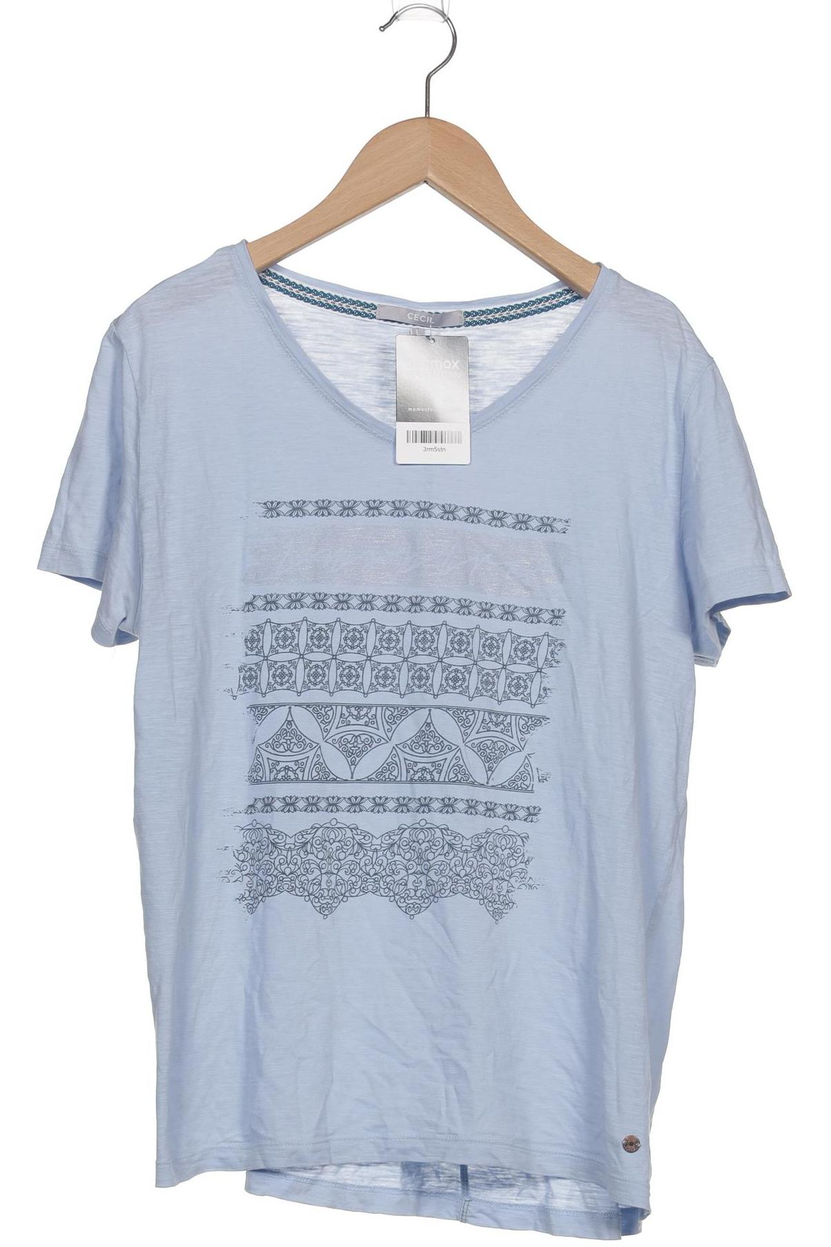 

Cecil Damen T-Shirt, hellblau, Gr. 42