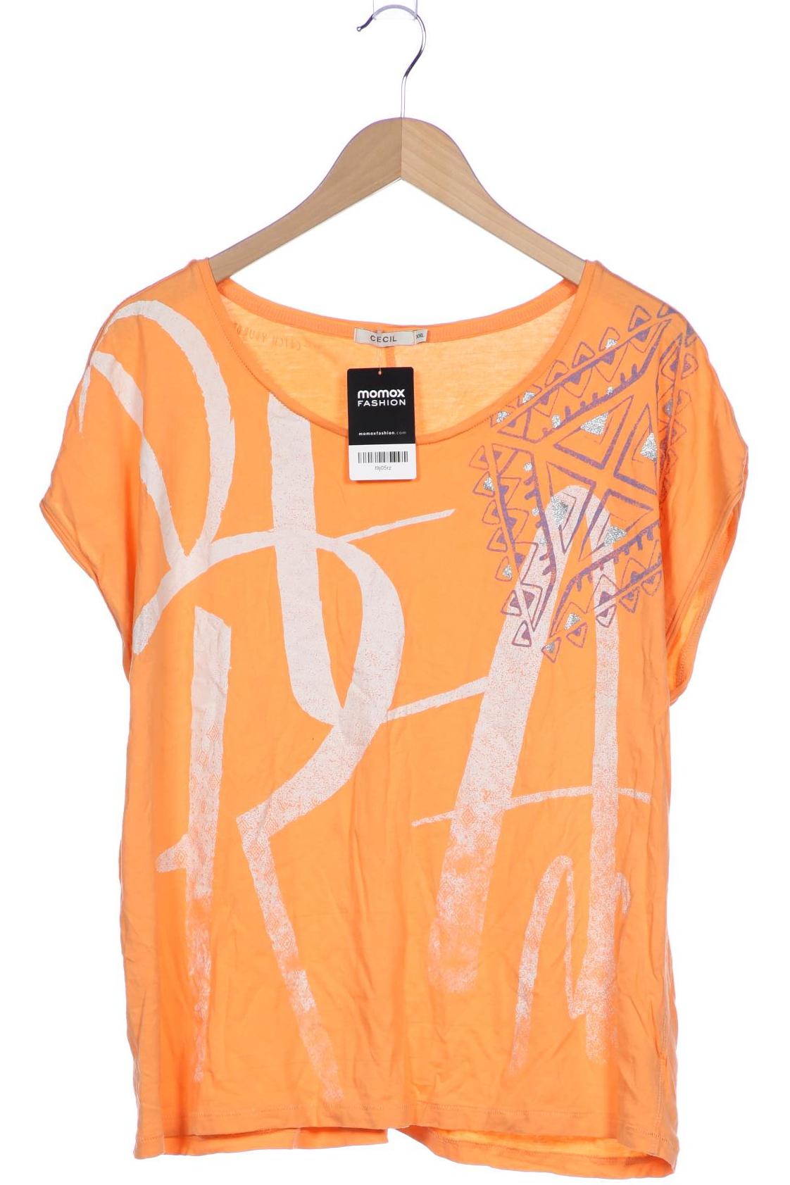 

Cecil Damen T-Shirt, orange, Gr. 46