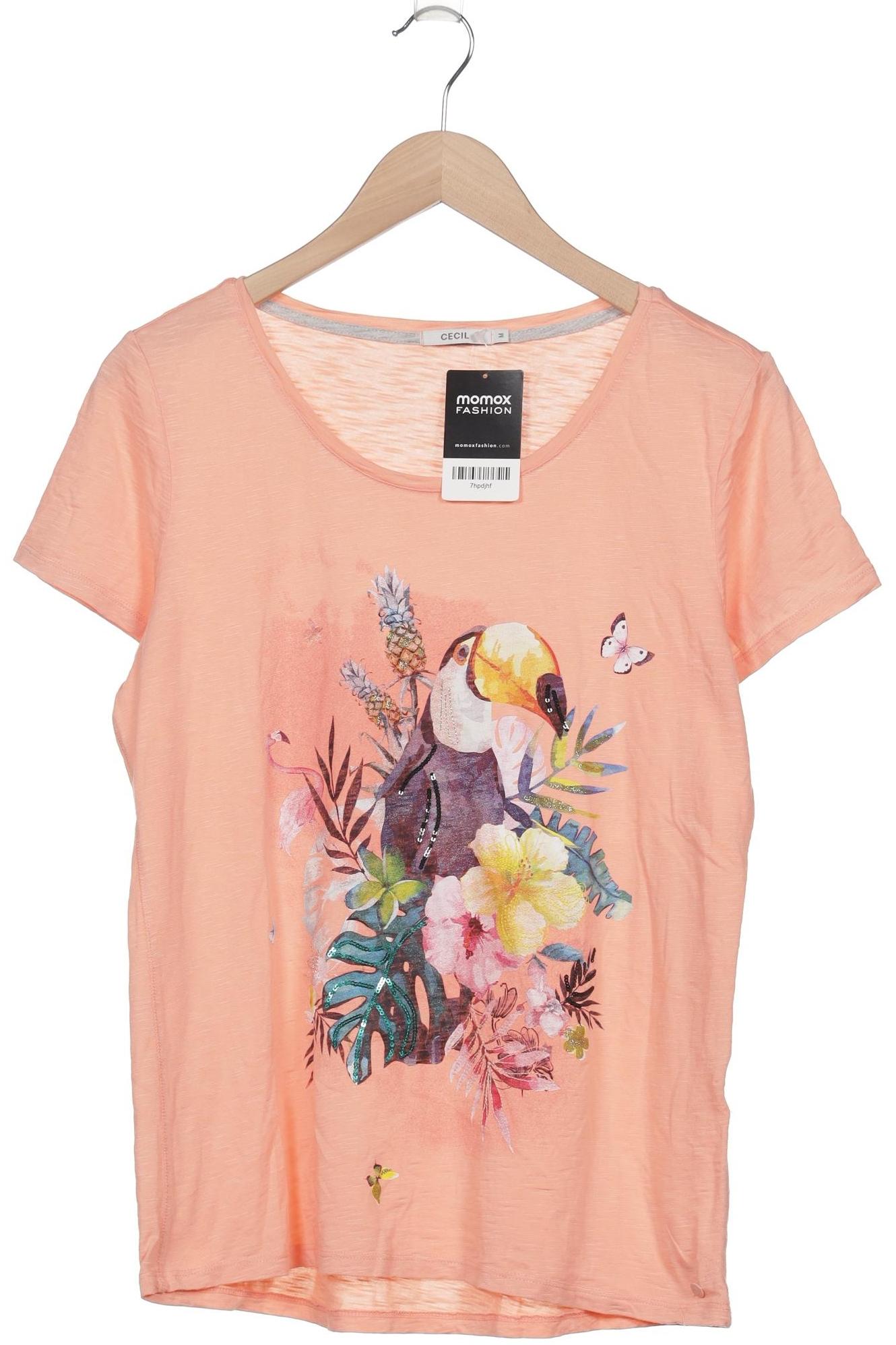 

Cecil Damen T-Shirt, orange, Gr. 38