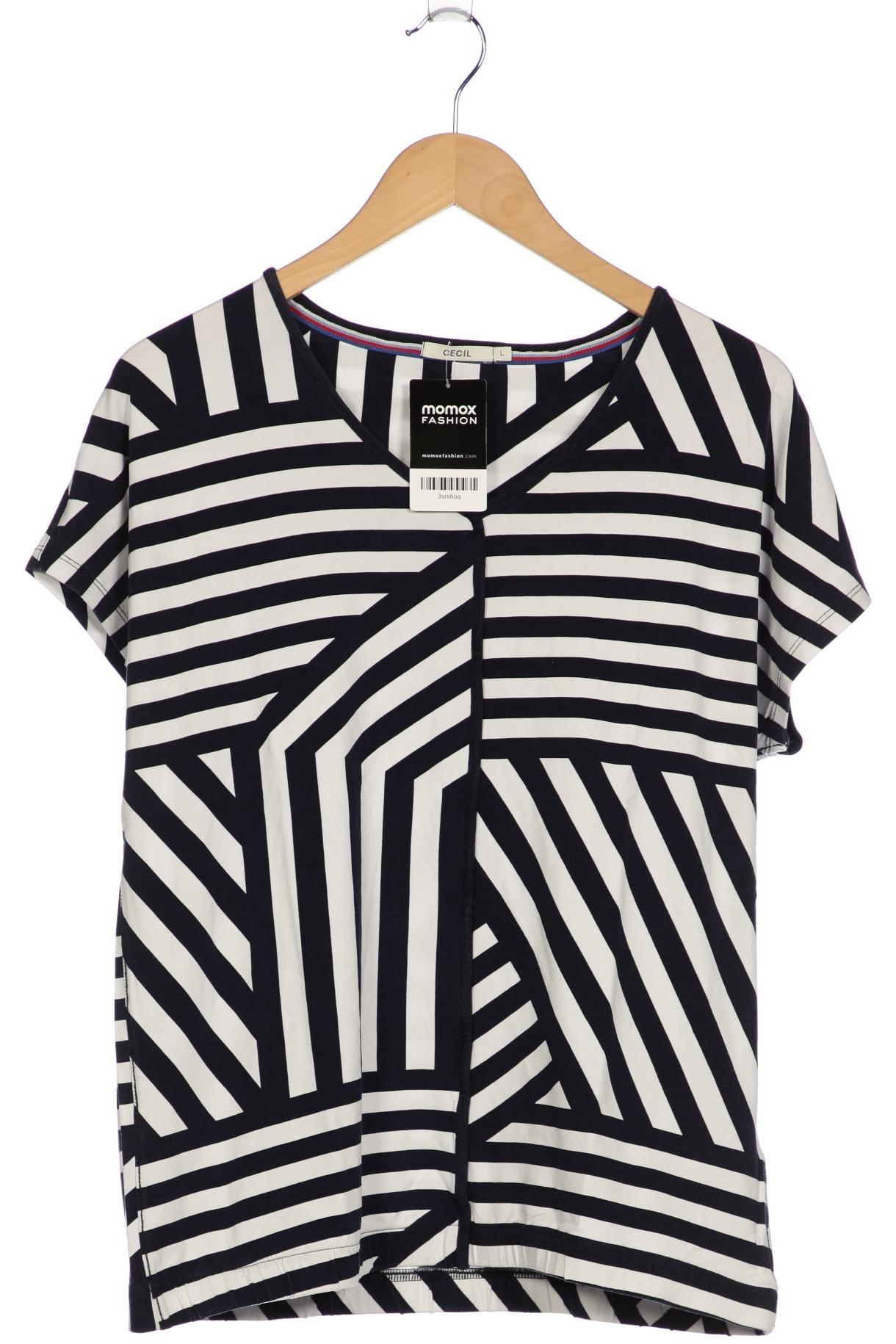

Cecil Damen T-Shirt, marineblau, Gr. 42