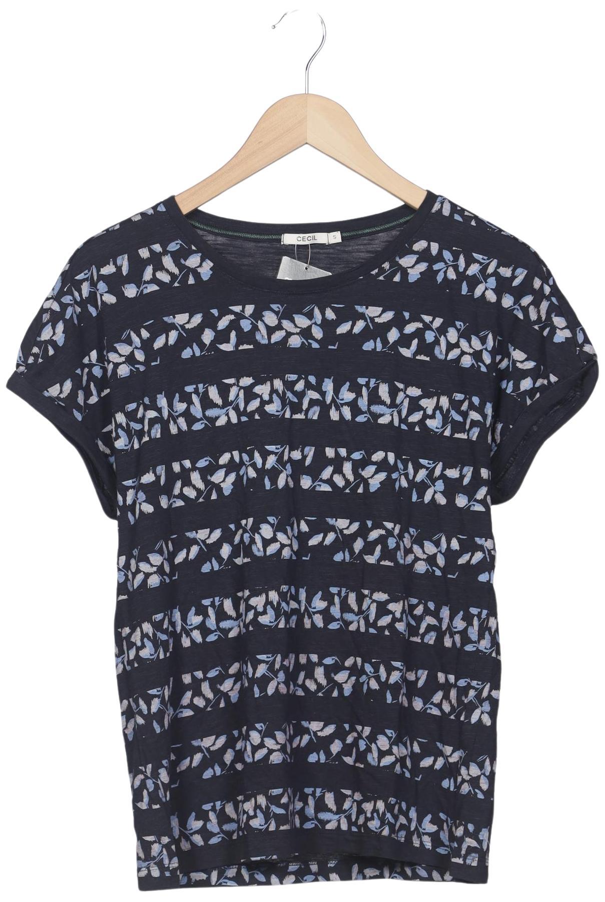 

Cecil Damen T-Shirt, marineblau, Gr. 36