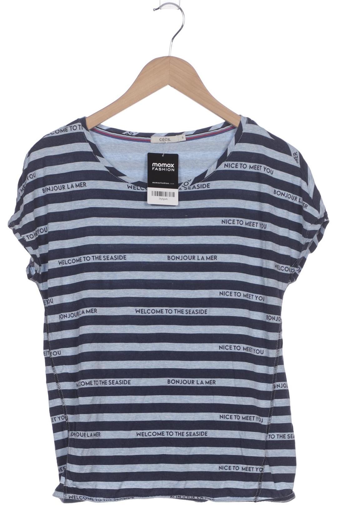 

Cecil Damen T-Shirt, marineblau, Gr. 36