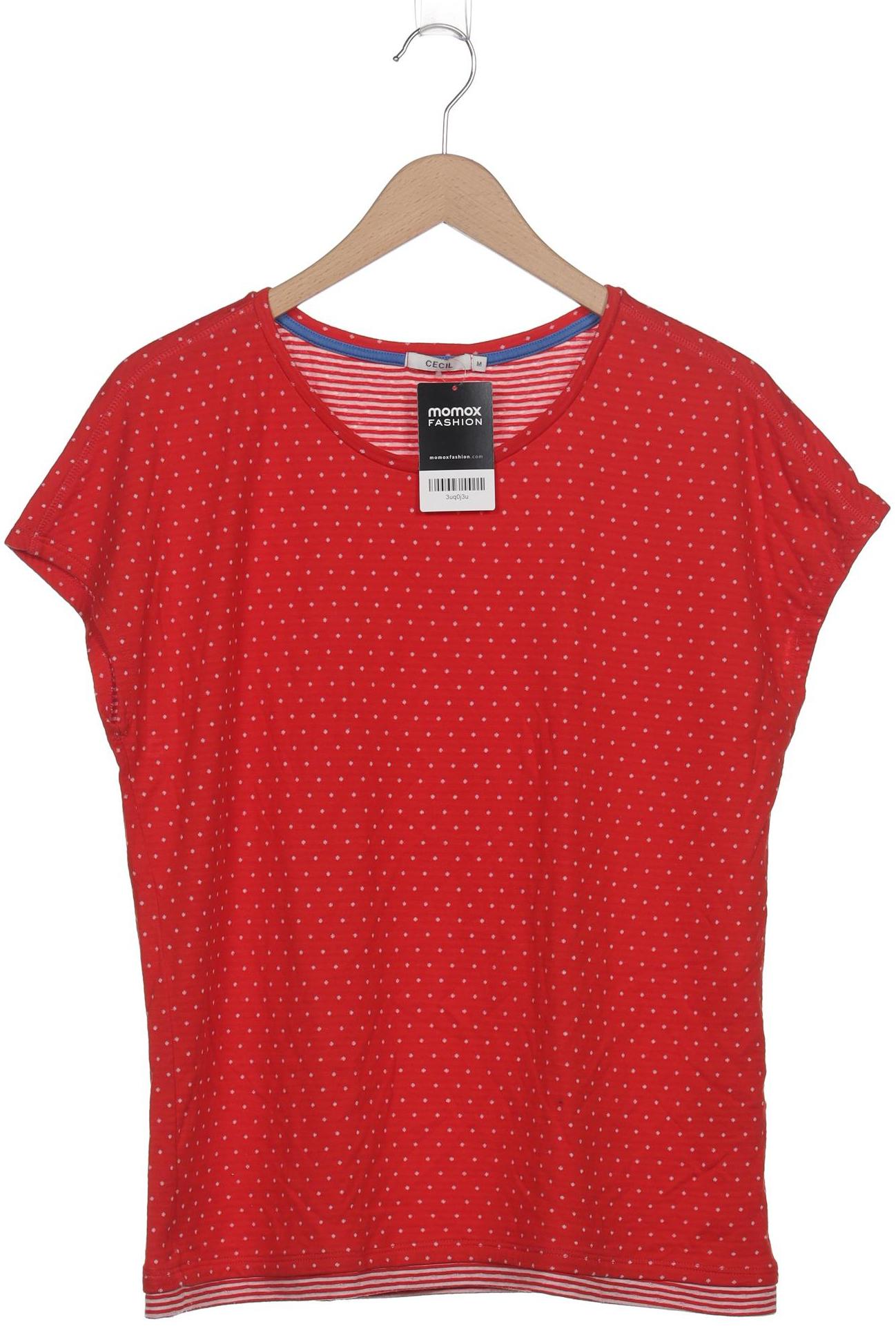 

Cecil Damen T-Shirt, rot, Gr. 38