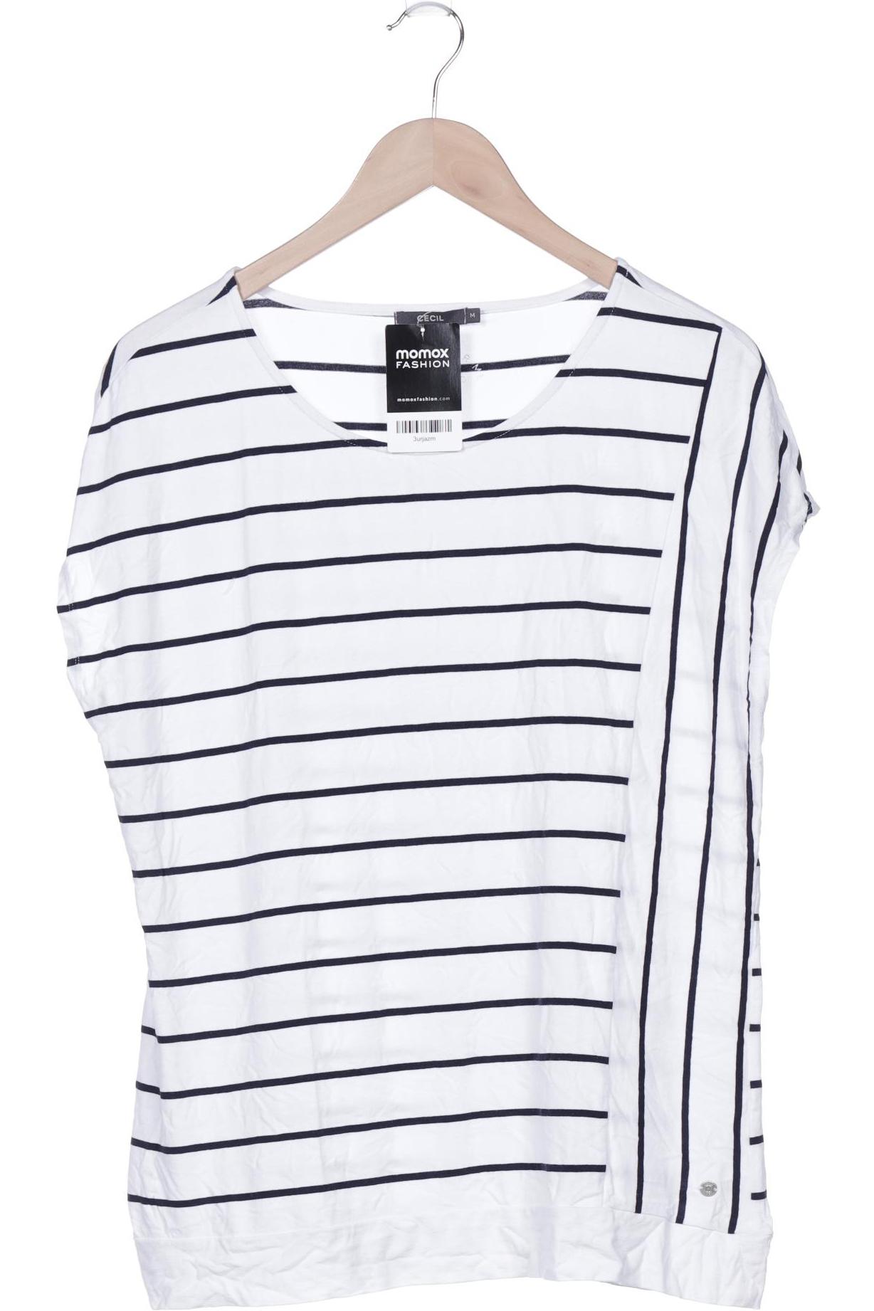 

Cecil Damen T-Shirt, weiß, Gr. 38