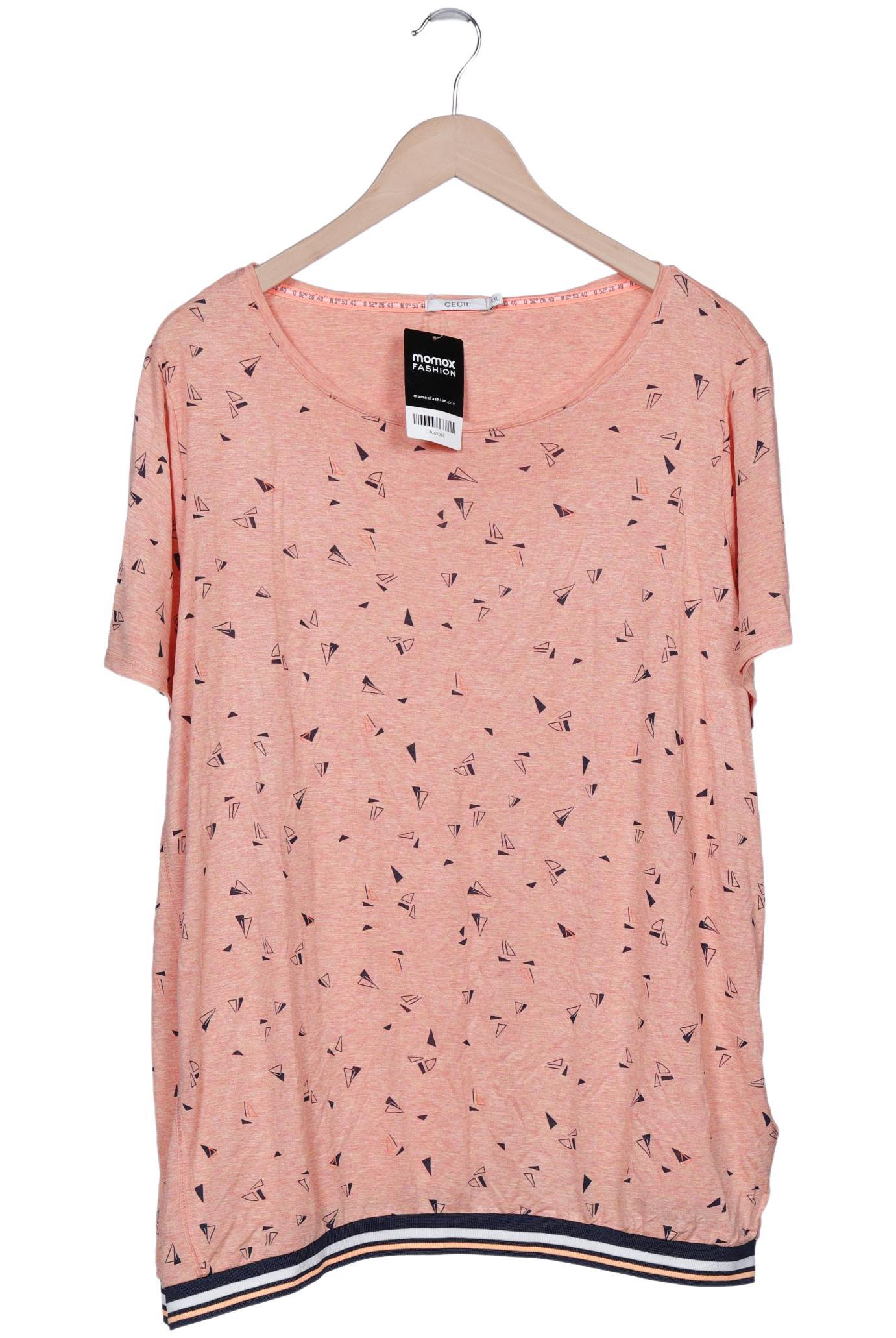 

Cecil Damen T-Shirt, orange, Gr. 46