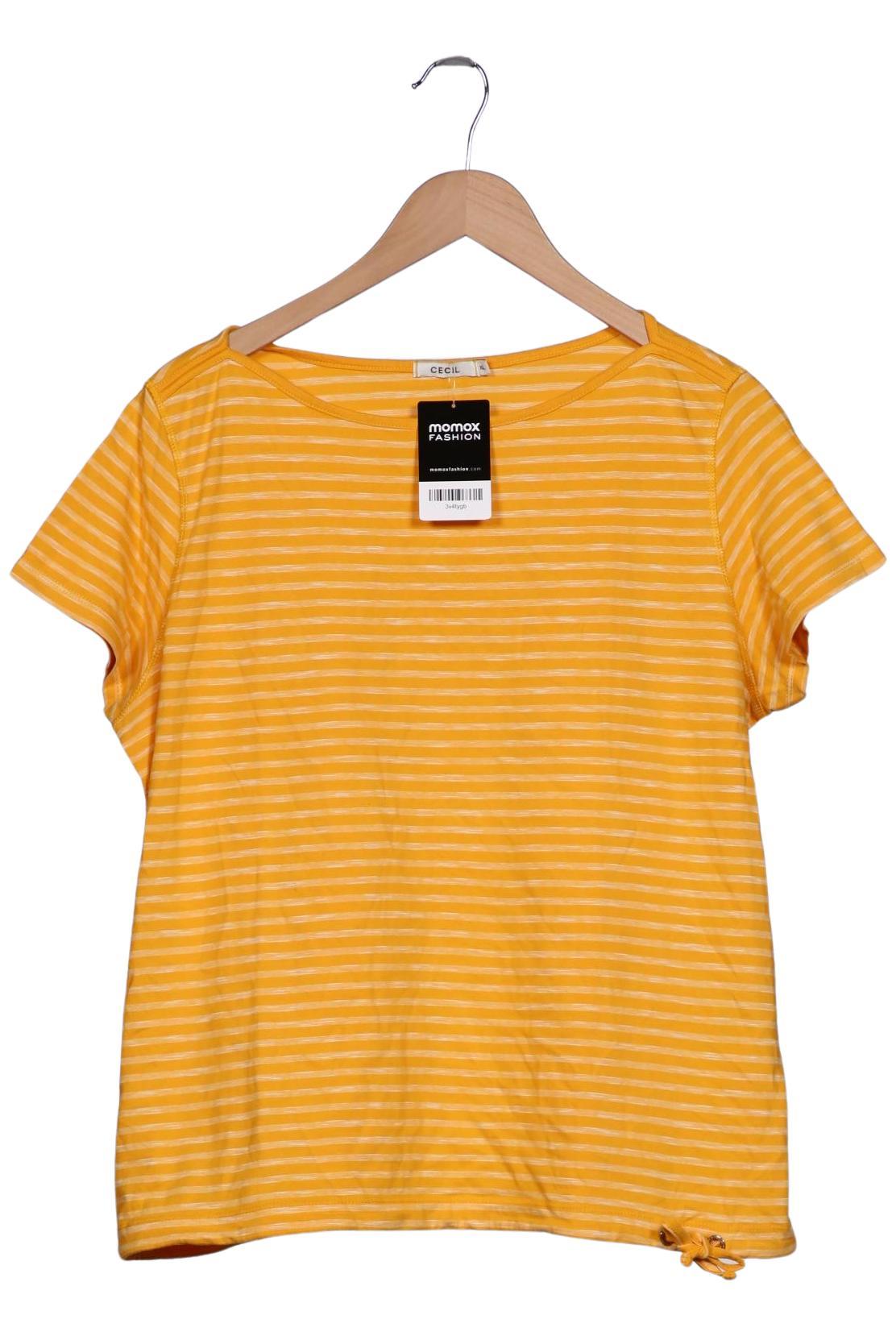 

Cecil Damen T-Shirt, gelb, Gr. 44