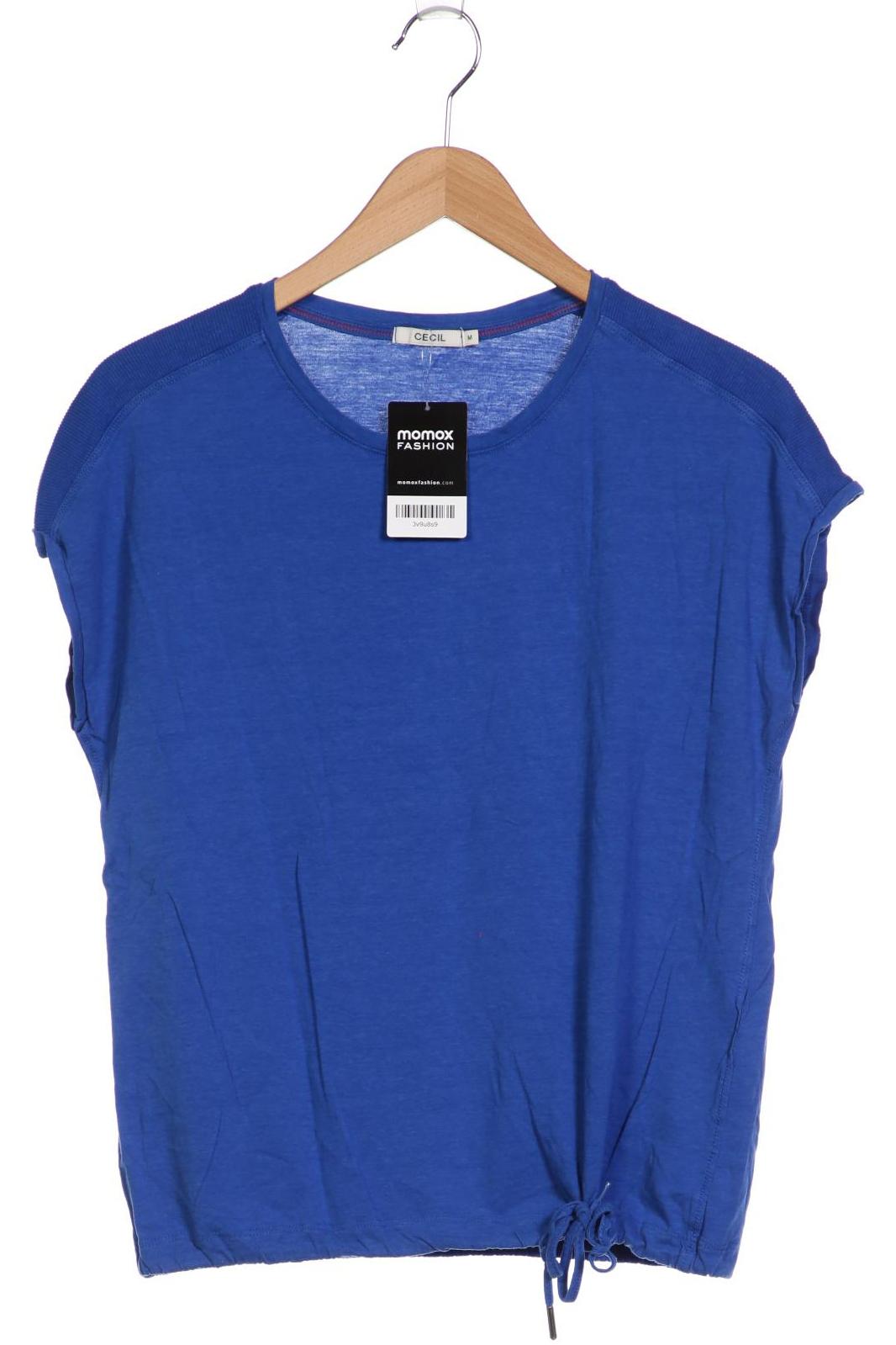 

Cecil Damen T-Shirt, blau, Gr. 38