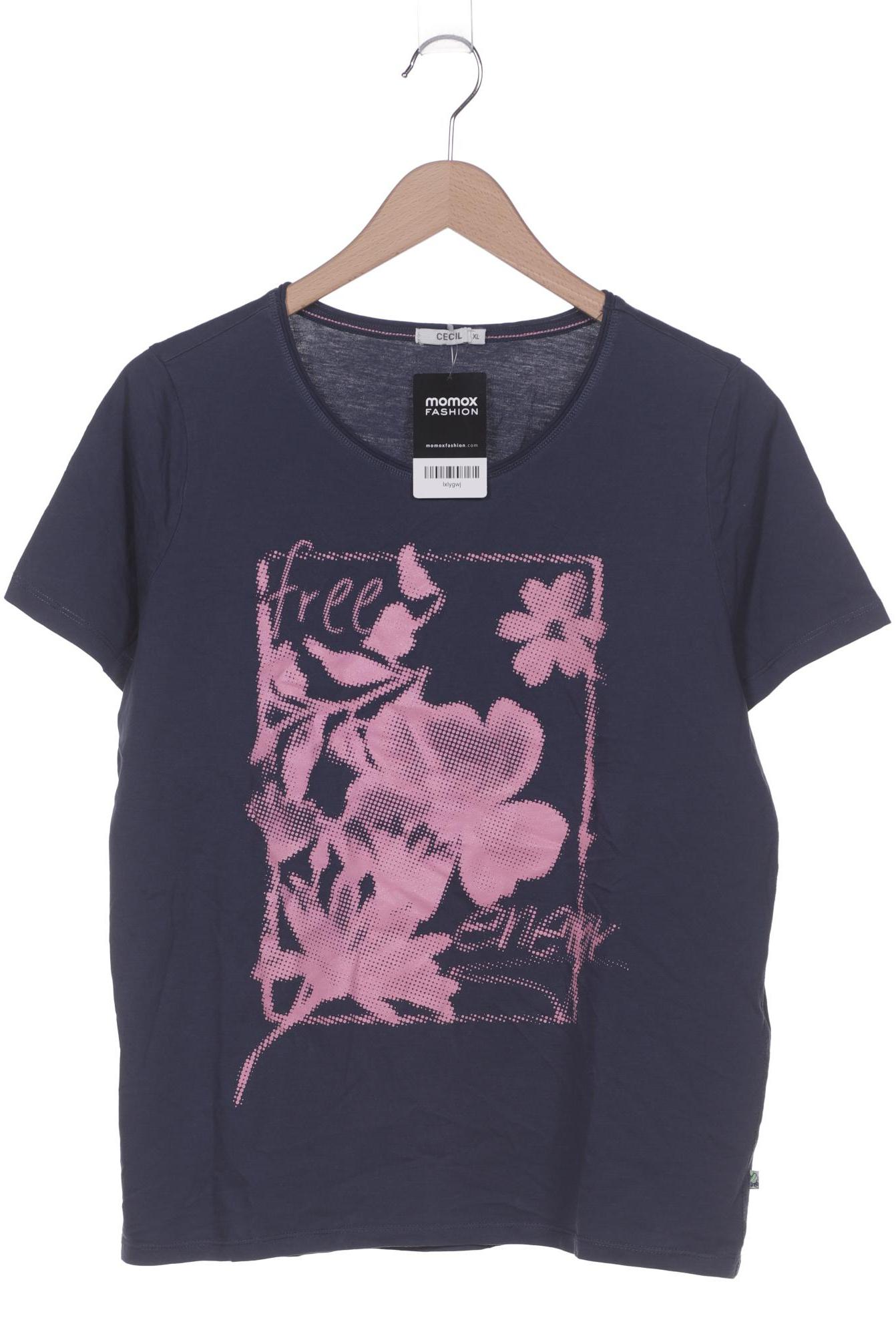 

Cecil Damen T-Shirt, marineblau, Gr. 44