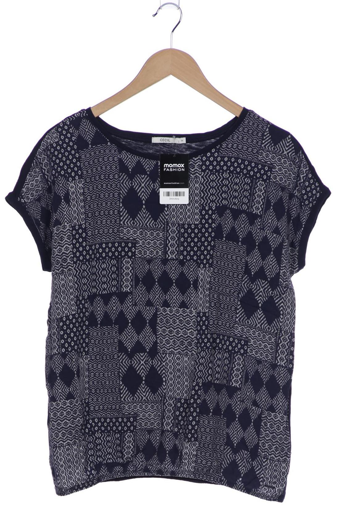 

Cecil Damen T-Shirt, marineblau, Gr. 38