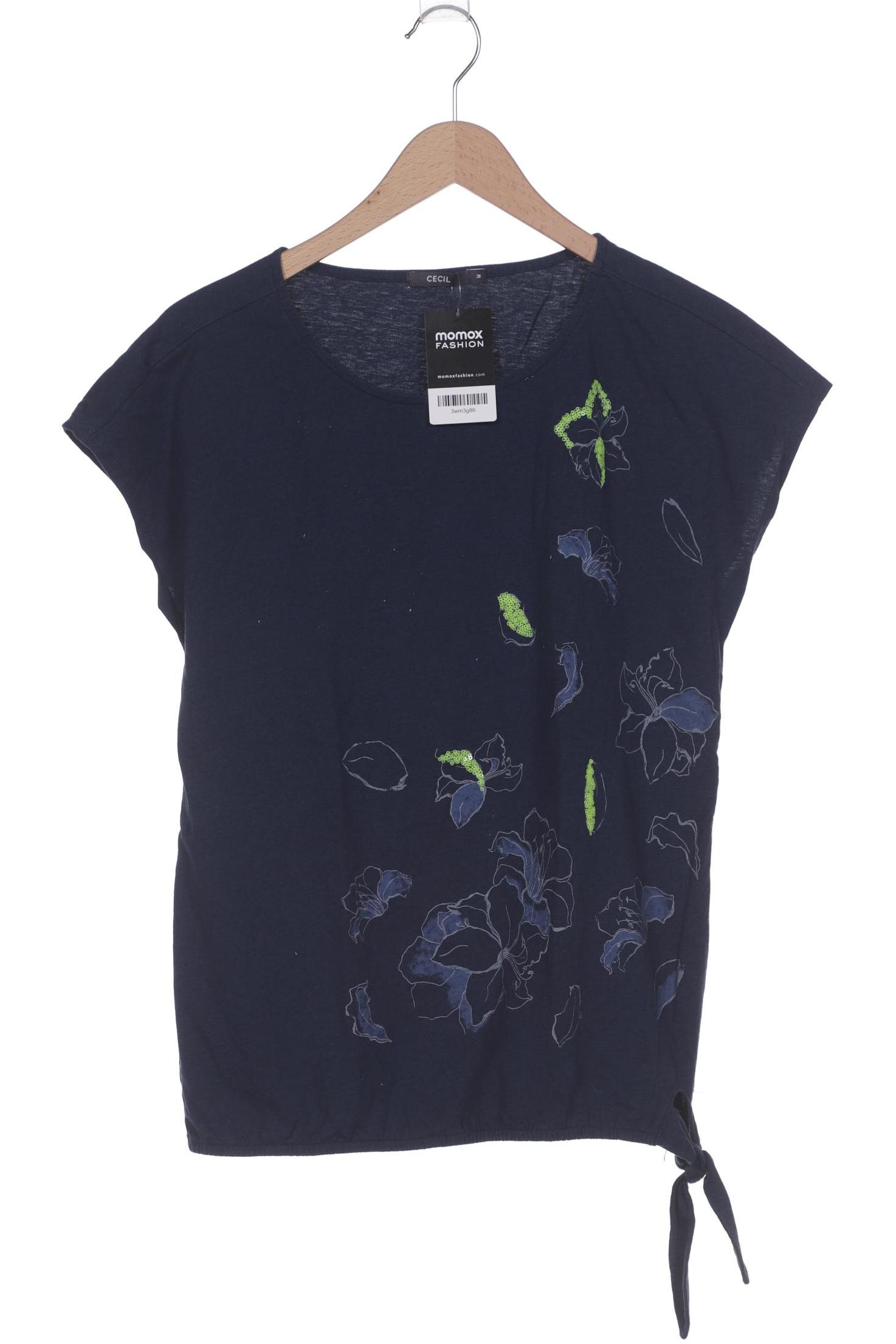 

Cecil Damen T-Shirt, marineblau, Gr. 38