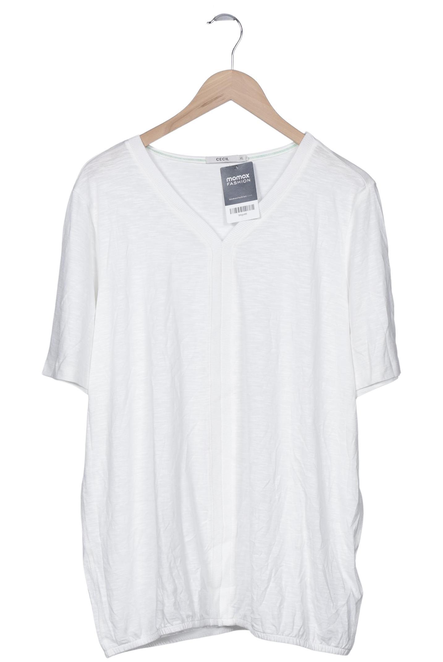 

Cecil Damen T-Shirt, cremeweiß, Gr. 44