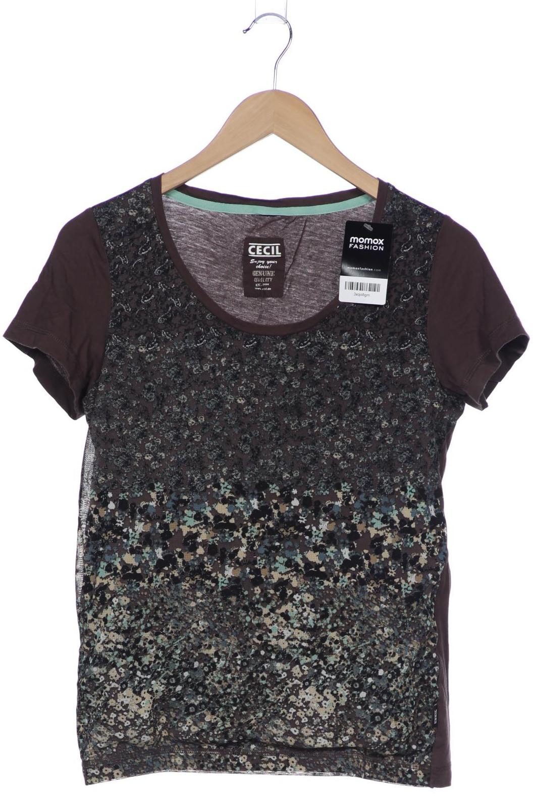 

Cecil Damen T-Shirt, braun, Gr. 38