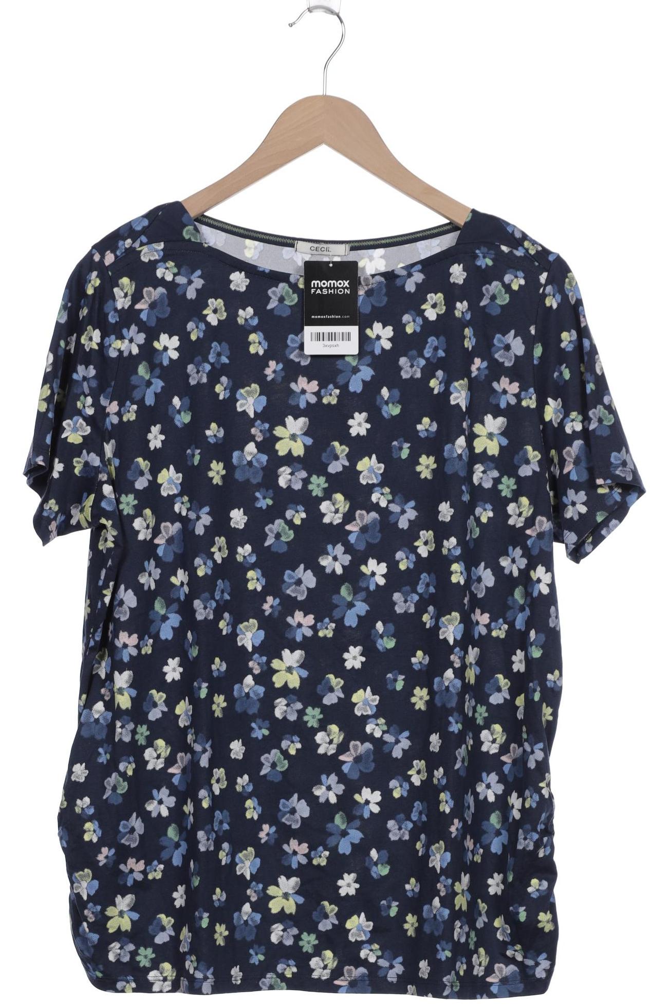 

CECIL Damen T-Shirt, marineblau