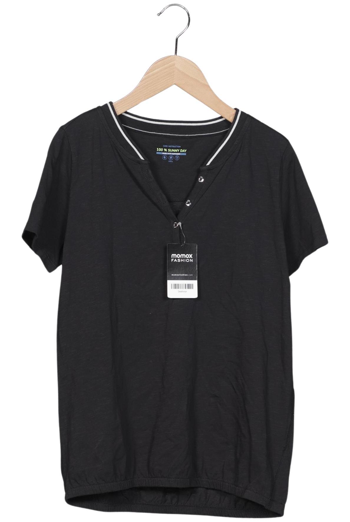 

Cecil Damen T-Shirt, schwarz, Gr. 42