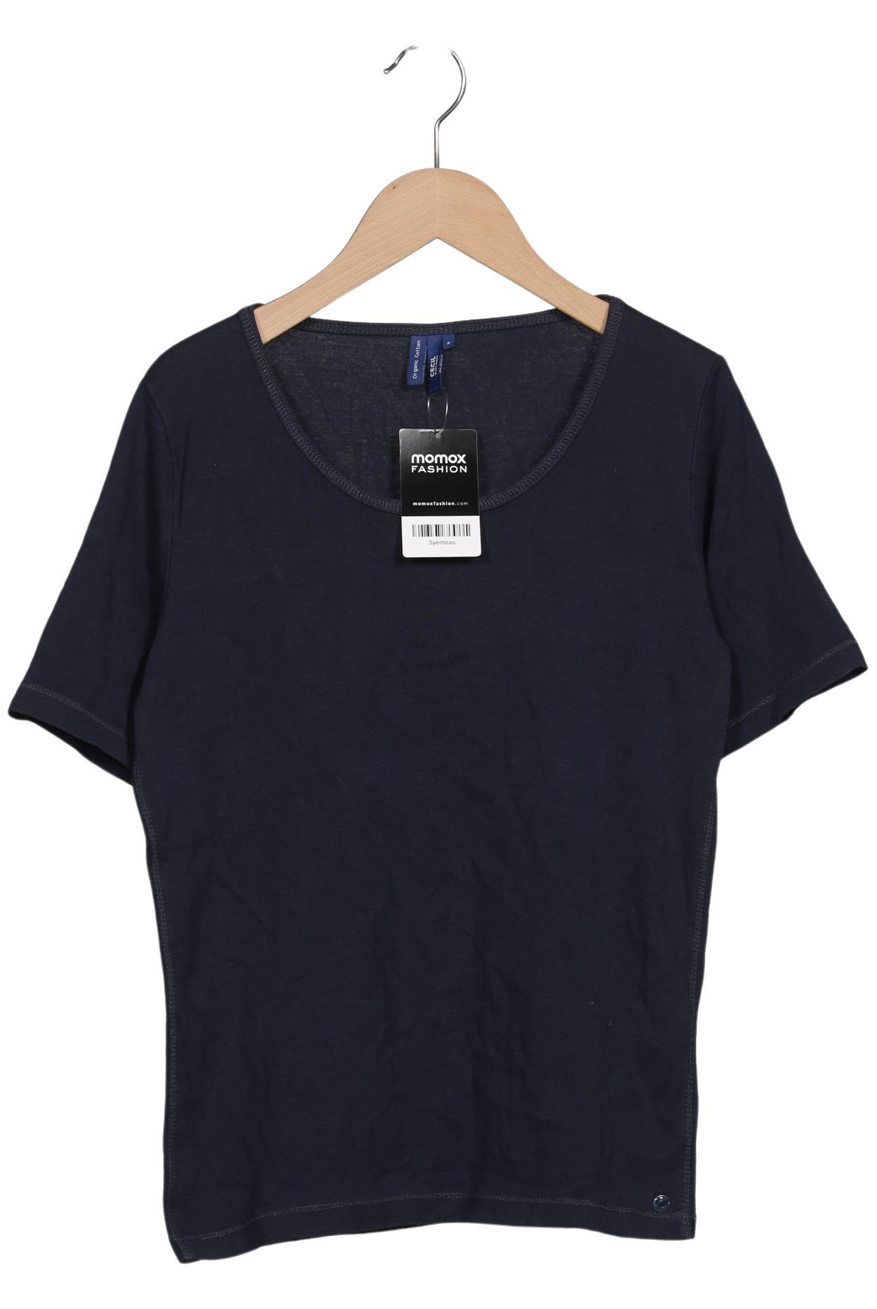 

Cecil Damen T-Shirt, marineblau, Gr. 36
