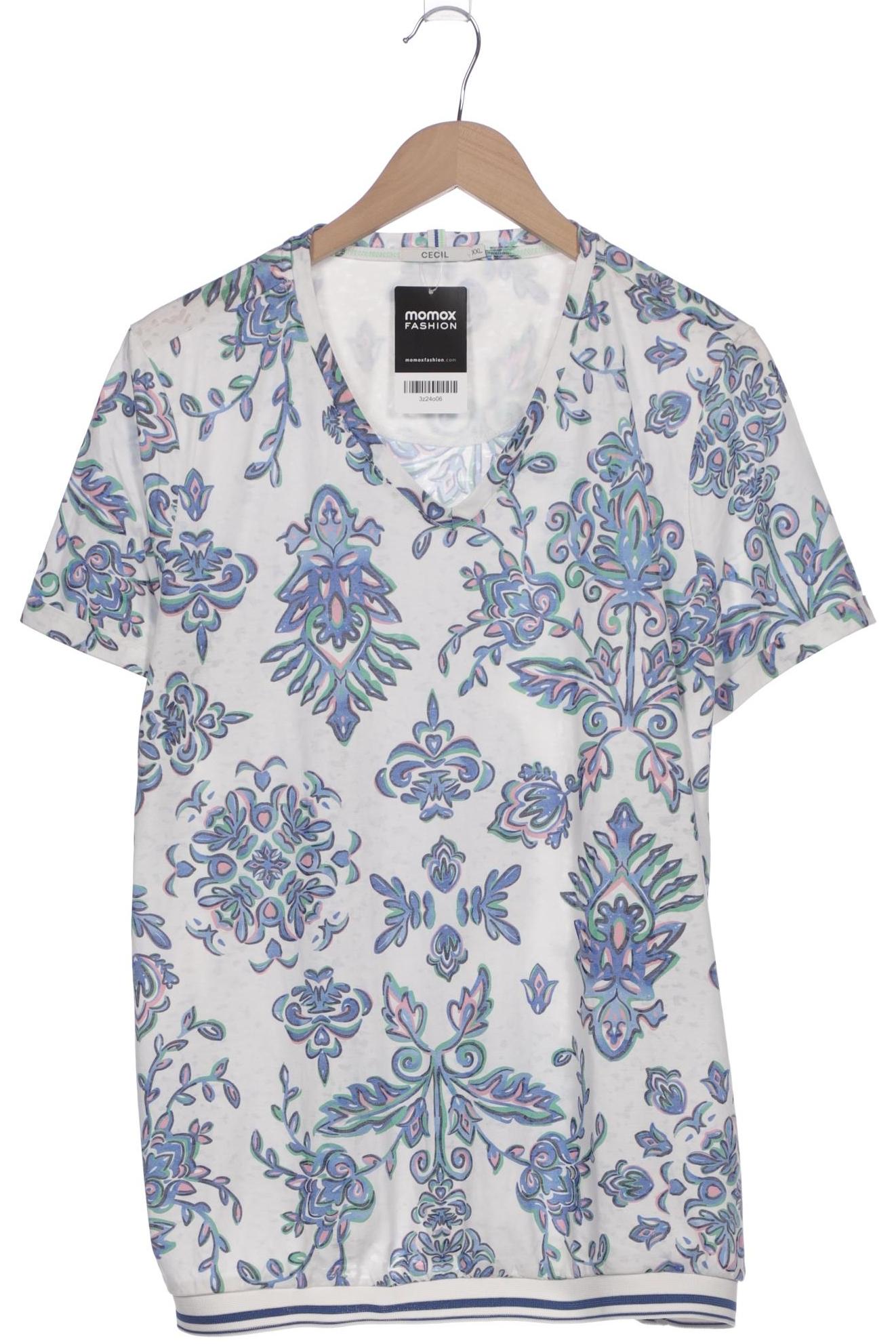 

Cecil Damen T-Shirt, weiß, Gr. 46