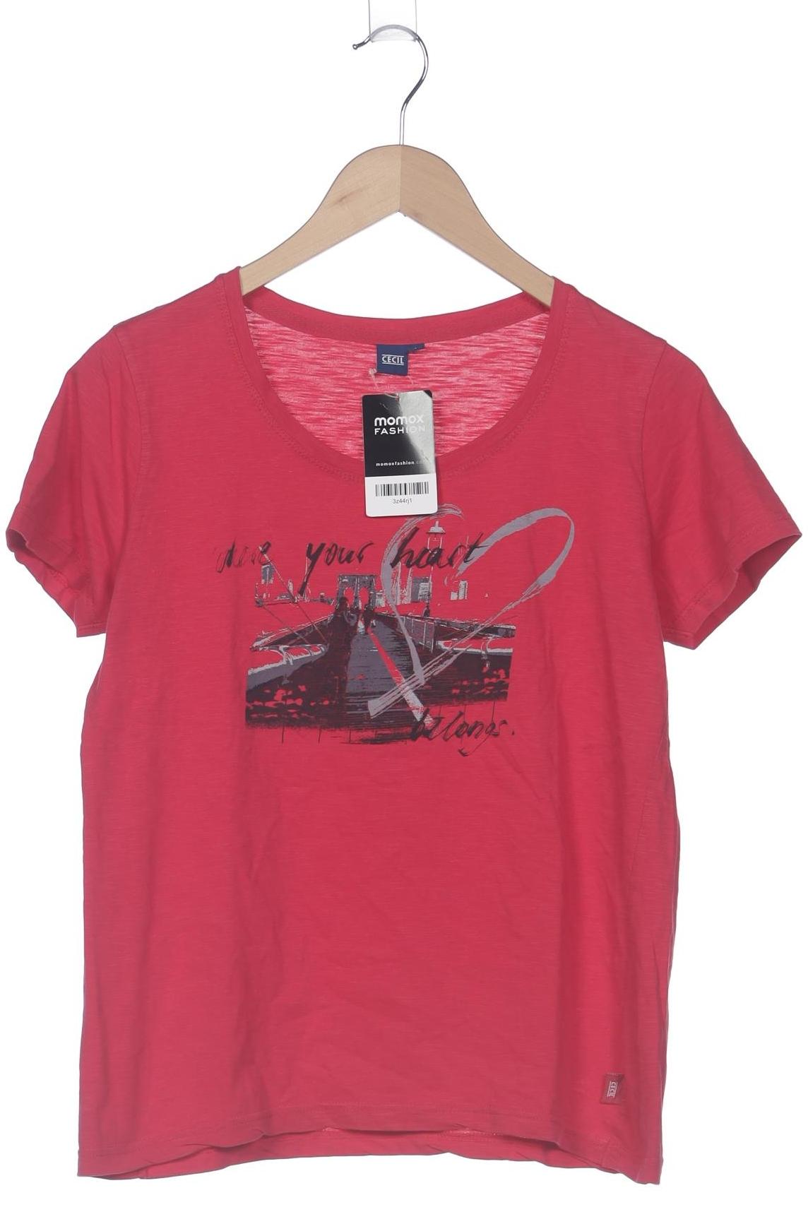 

Cecil Damen T-Shirt, rot, Gr. 42