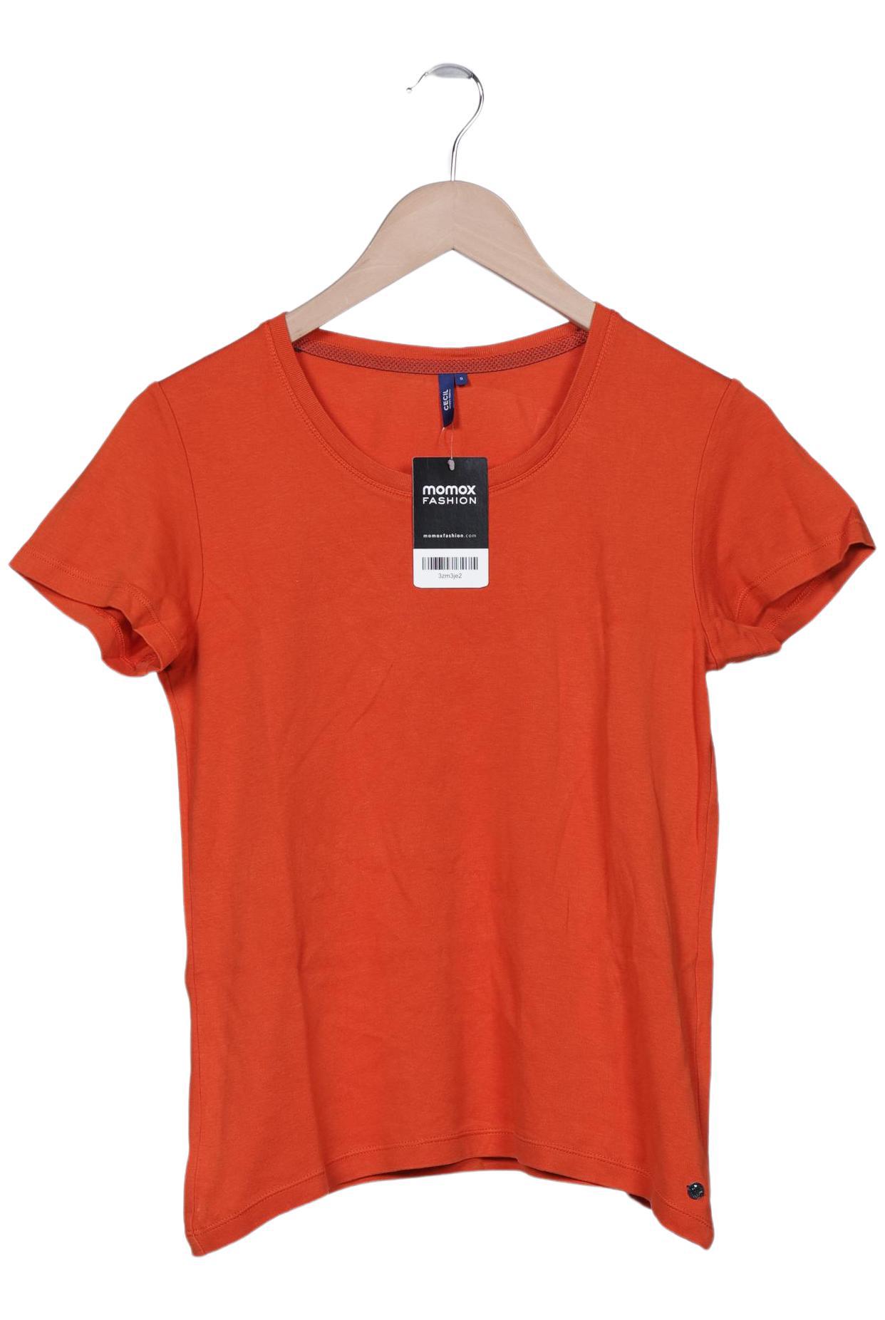 

Cecil Damen T-Shirt, orange, Gr. 36