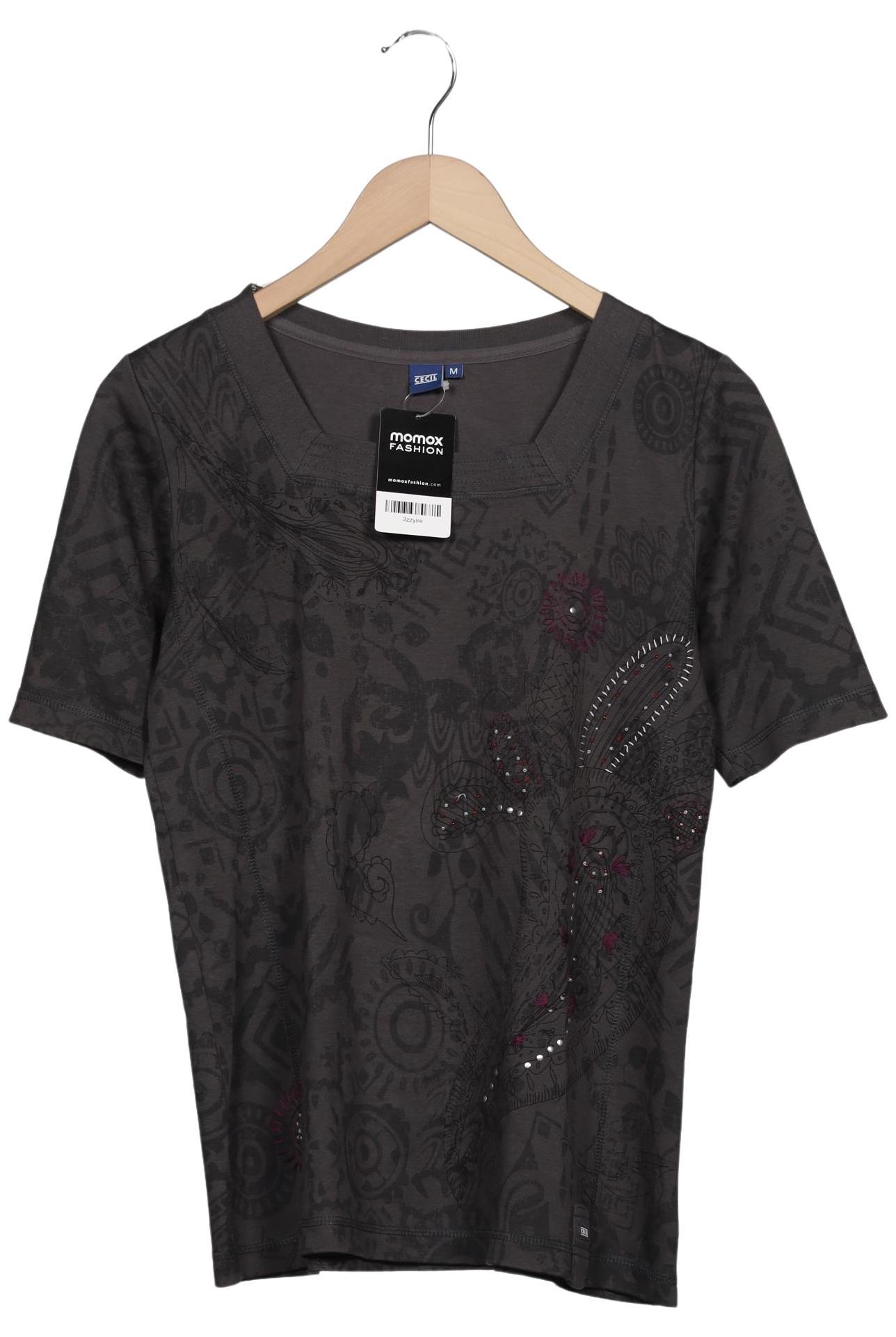 

Cecil Damen T-Shirt, grau, Gr. 38