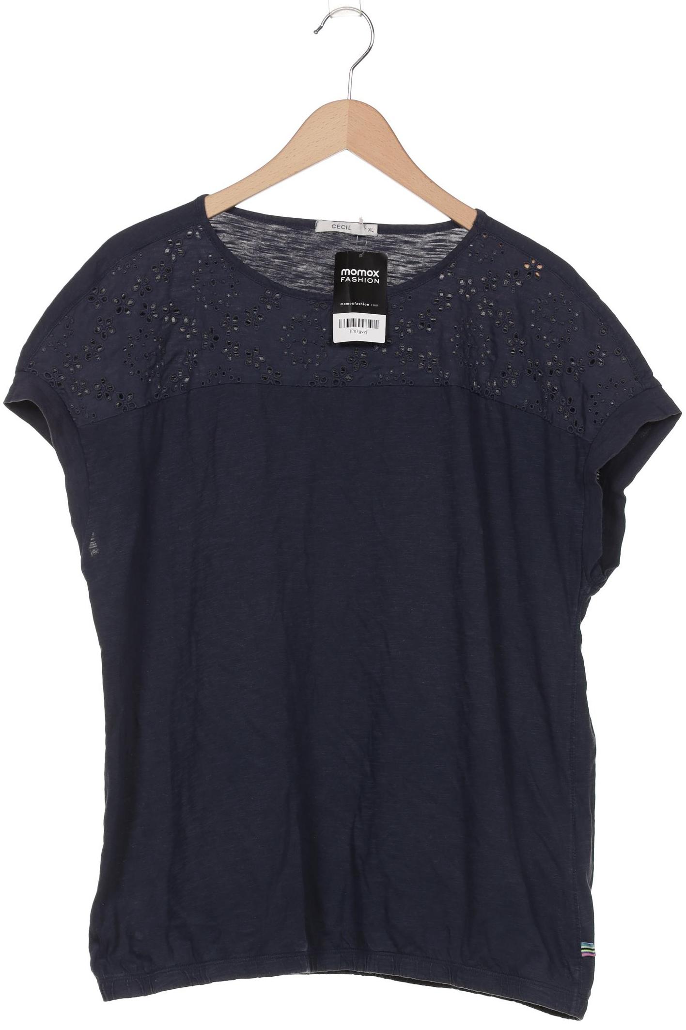 

Cecil Damen T-Shirt, marineblau, Gr. 44