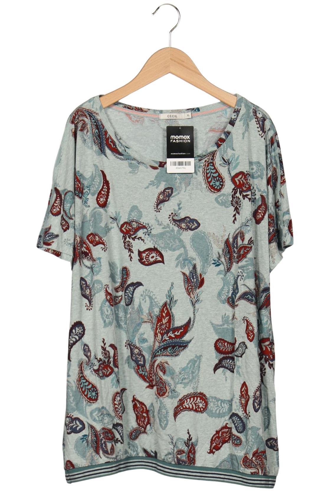 

Cecil Damen T-Shirt, hellgrün, Gr. 44