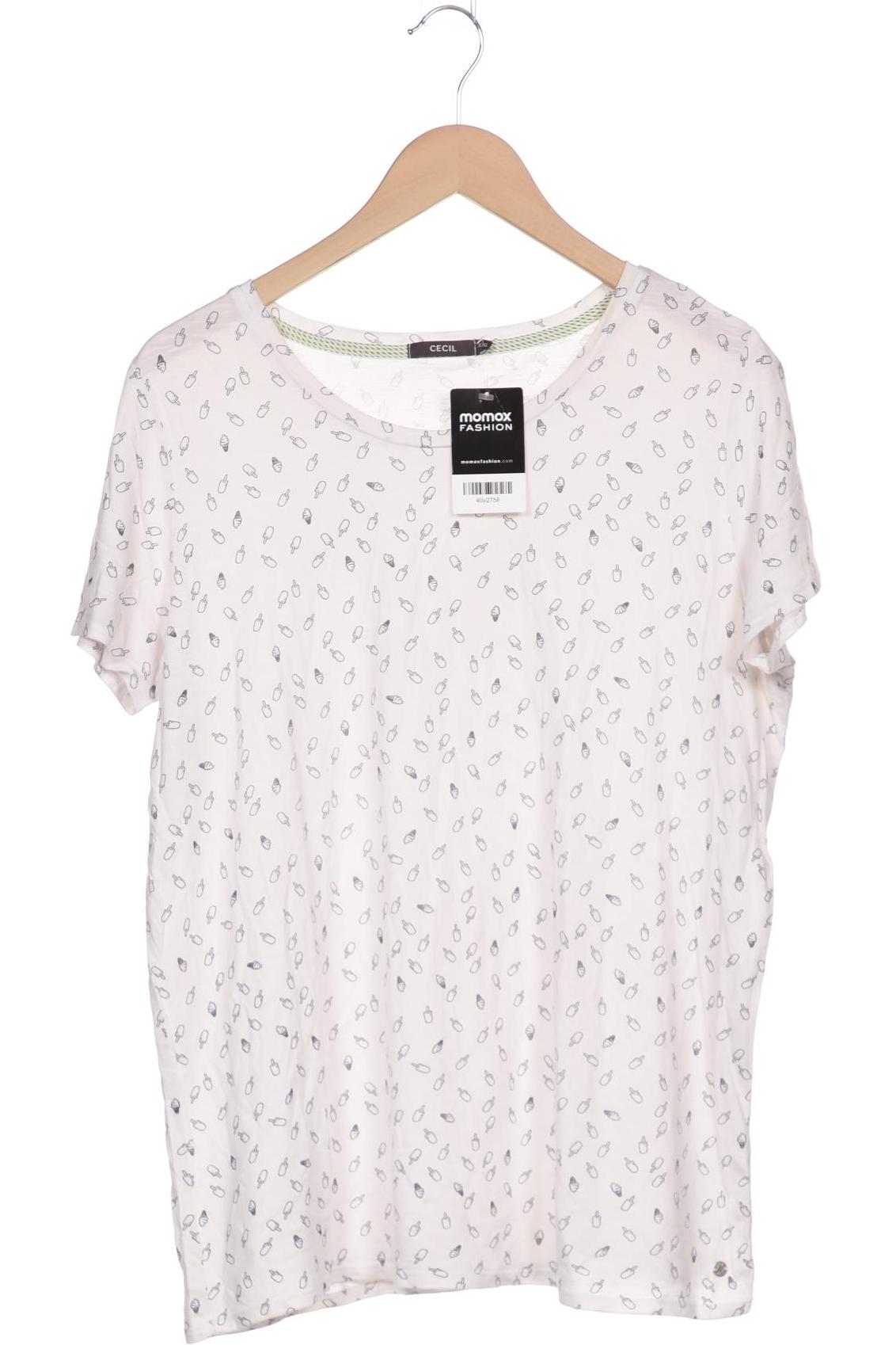 

CECIL Damen T-Shirt, weiß