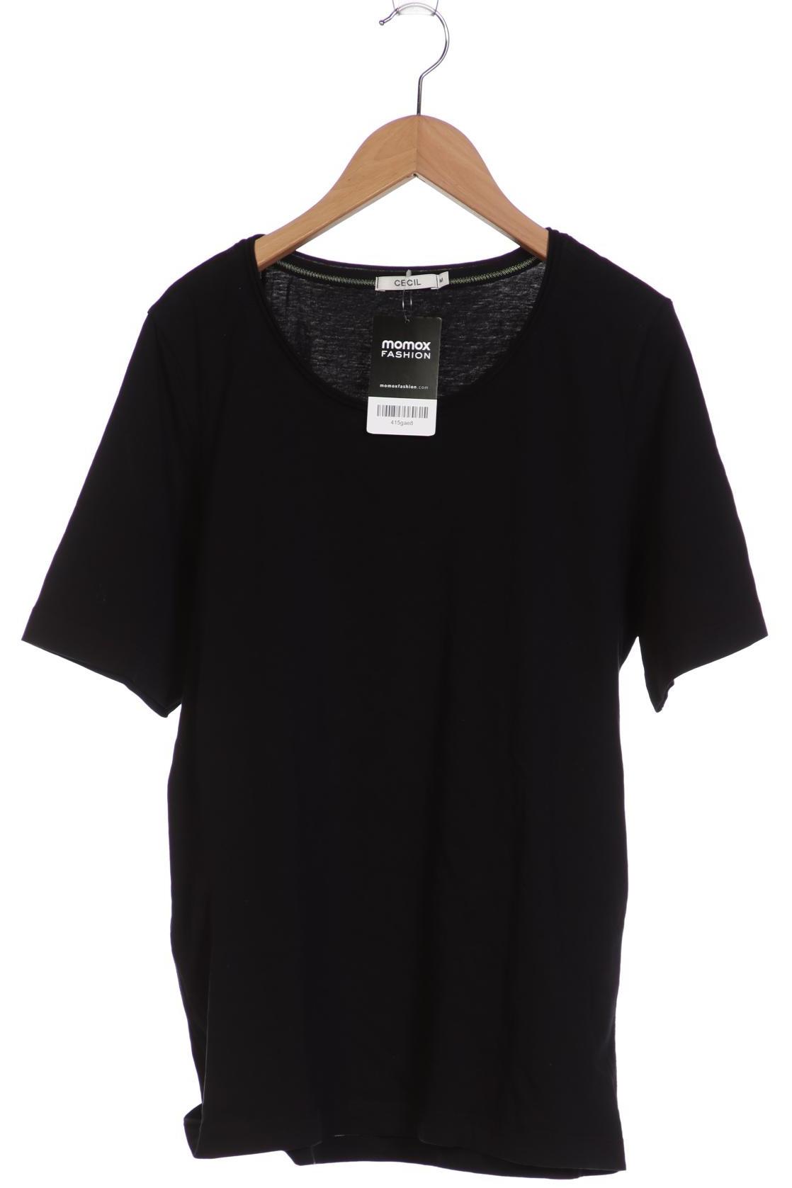 

CECIL Damen T-Shirt, schwarz