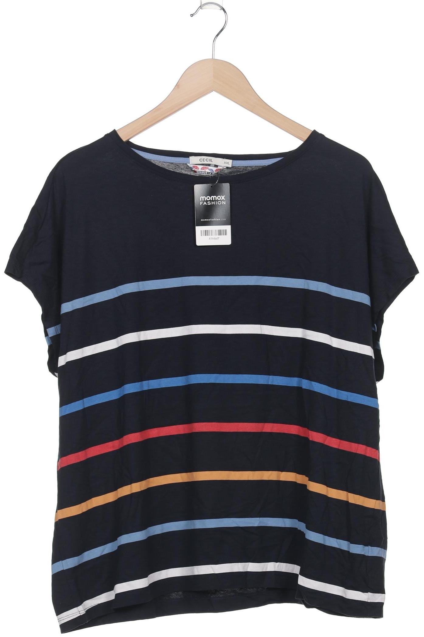 

Cecil Damen T-Shirt, marineblau, Gr. 46