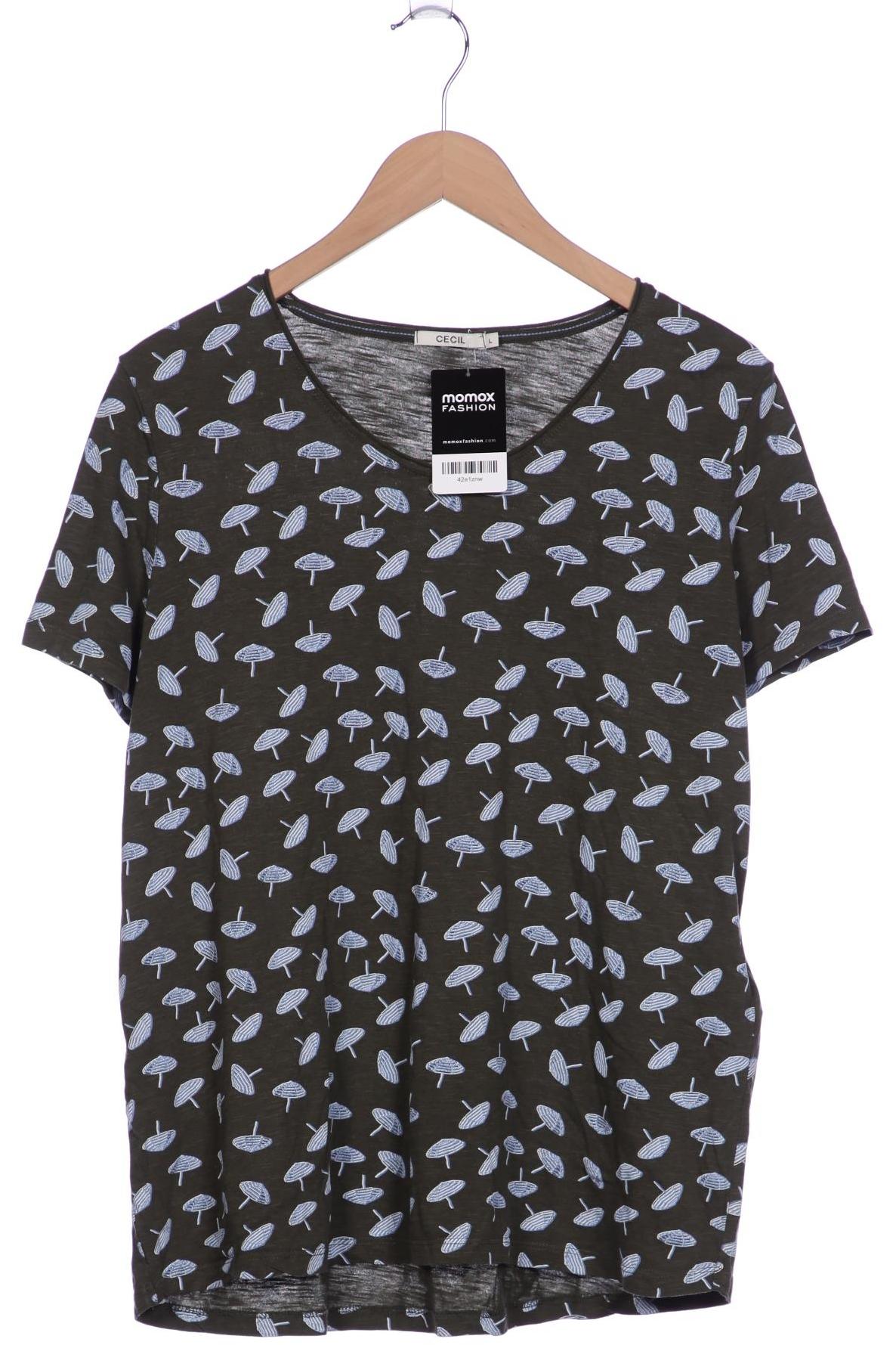 

Cecil Damen T-Shirt, grün, Gr. 42