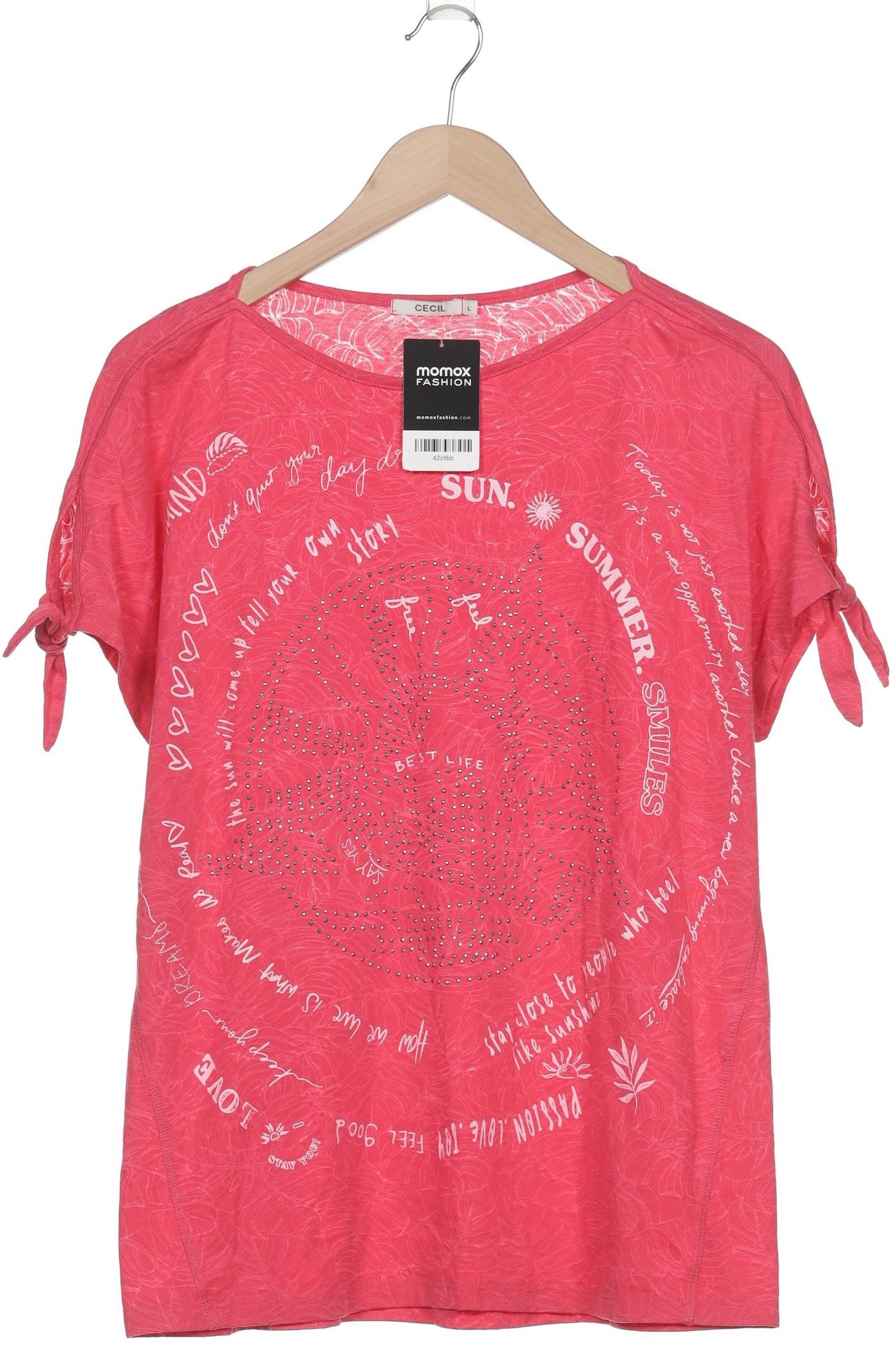 

Cecil Damen T-Shirt, pink, Gr. 42