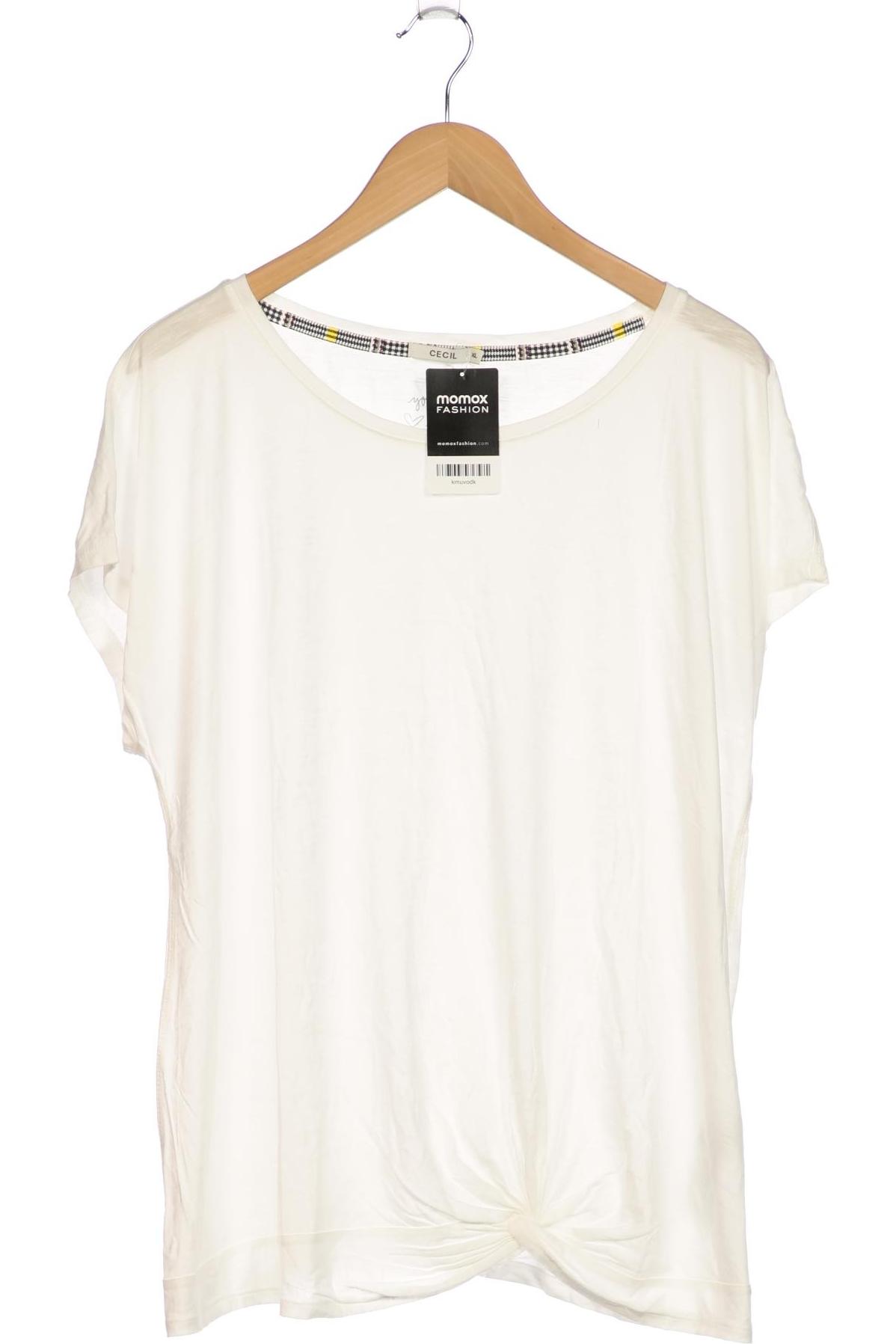 

Cecil Damen T-Shirt, weiß, Gr. 44