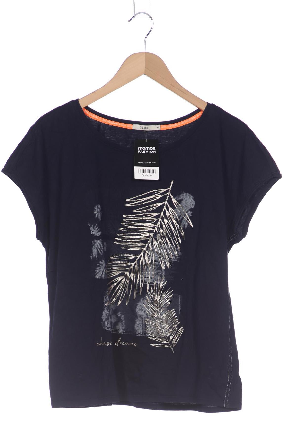 

Cecil Damen T-Shirt, marineblau, Gr. 38