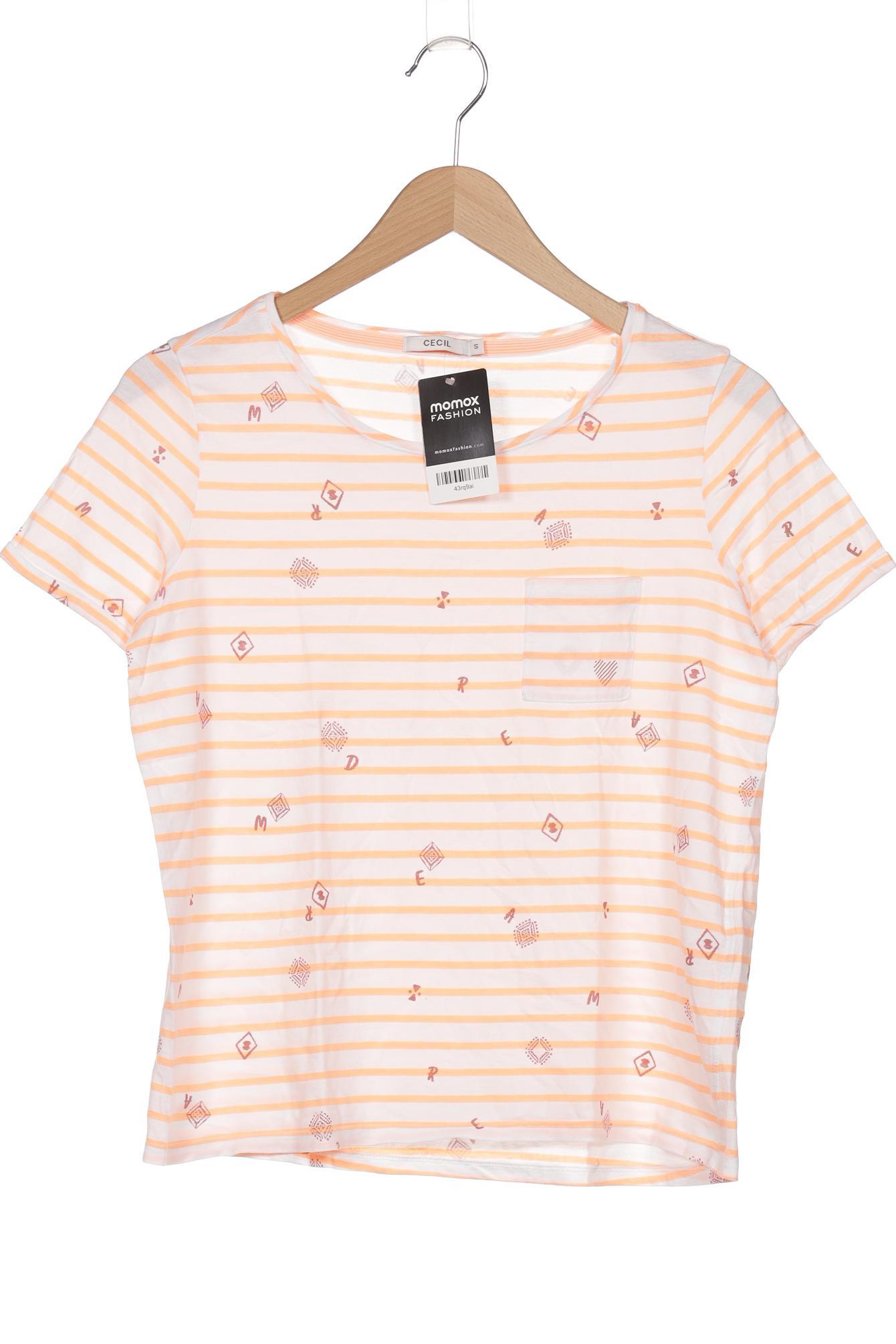 

Cecil Damen T-Shirt, weiß, Gr. 36