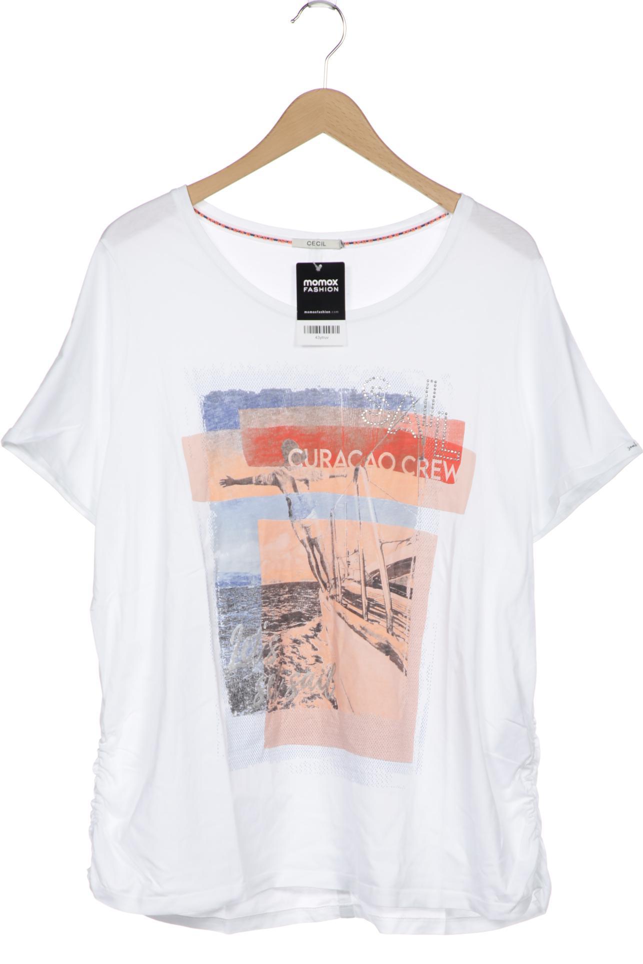 

CECIL Damen T-Shirt, weiß