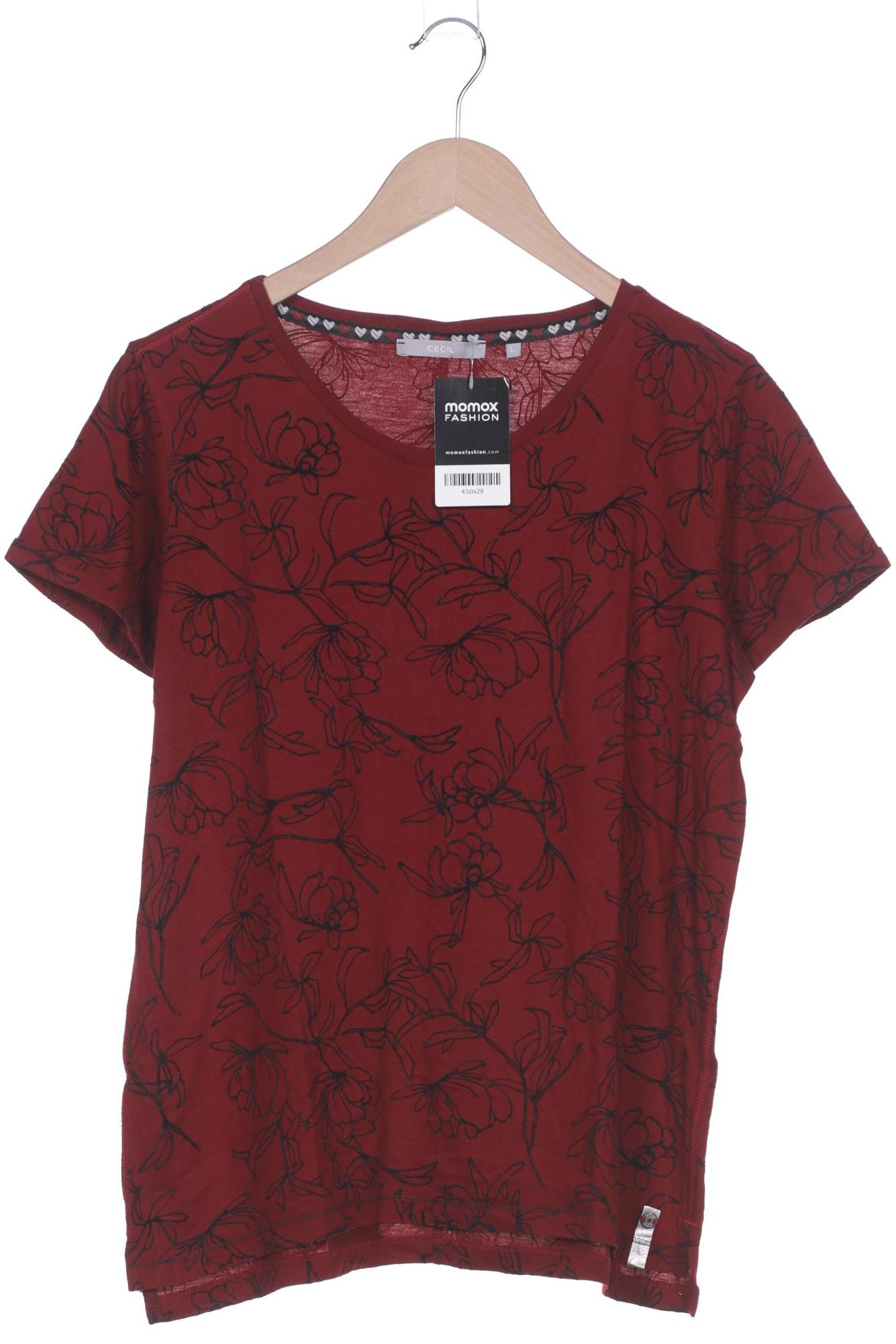 

CECIL Damen T-Shirt, bordeaux