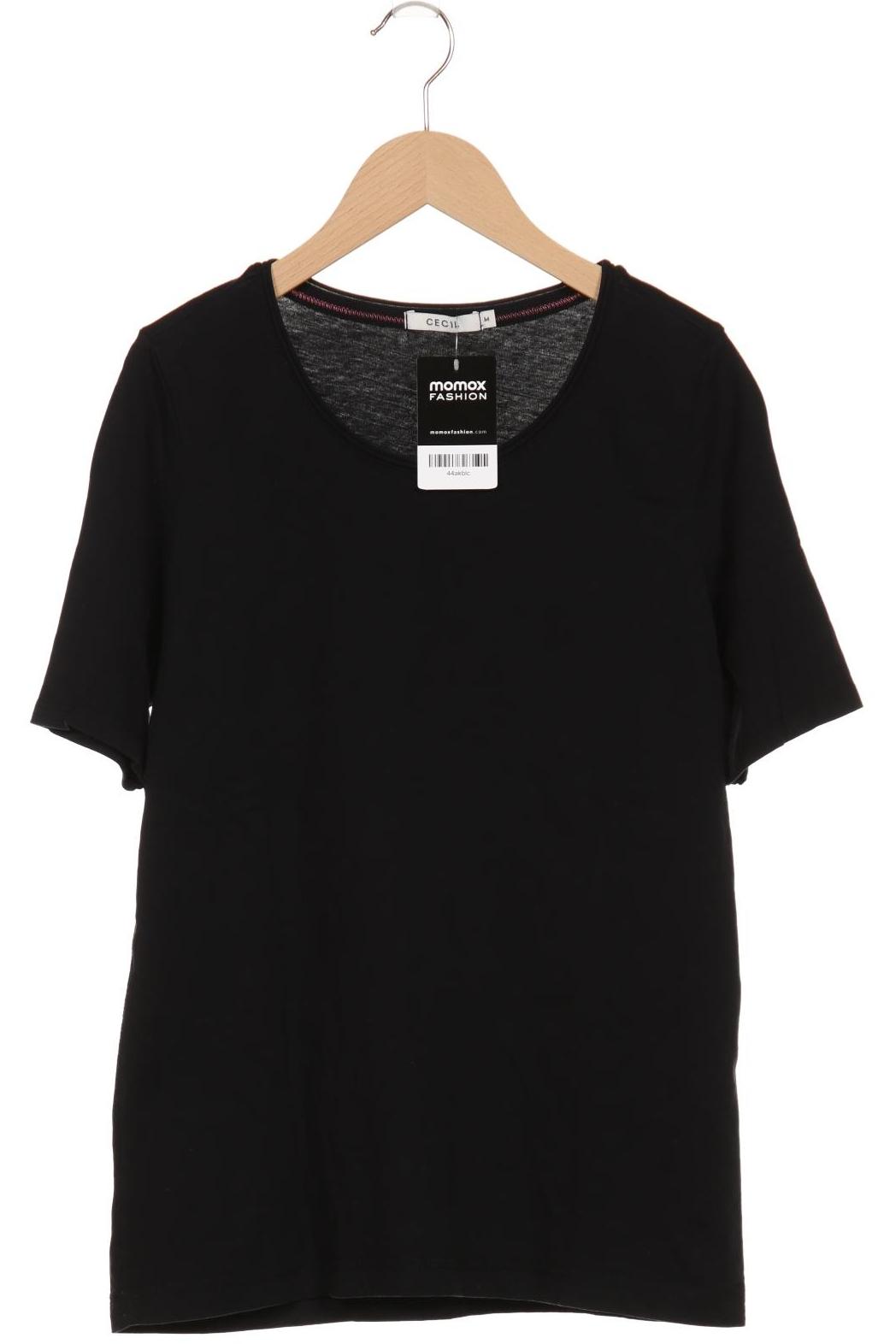 

Cecil Damen T-Shirt, schwarz, Gr. 38