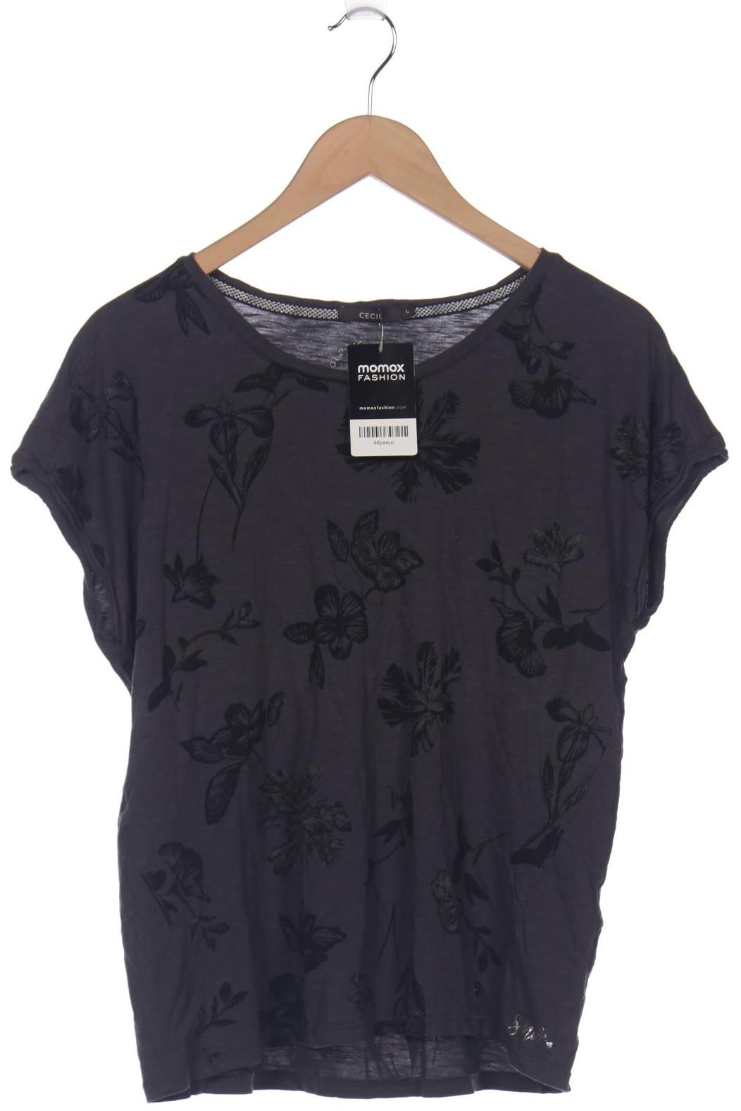 

Cecil Damen T-Shirt, grau, Gr. 42