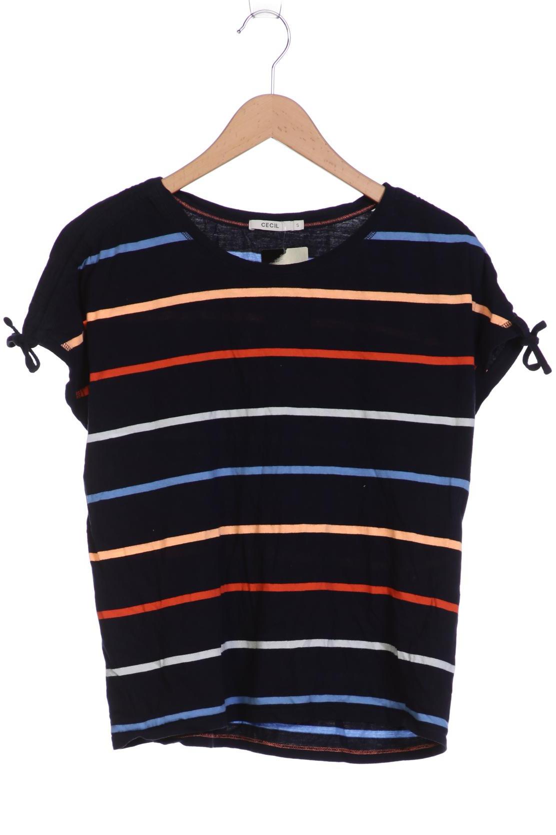 

CECIL Damen T-Shirt, marineblau